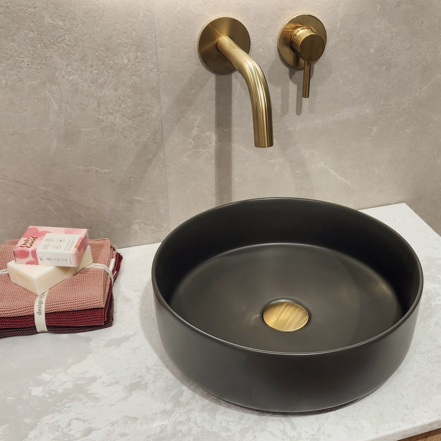 CODE PURE ROUND CERAMIC BASIN 360MM - 3 COLOURS WHOLESALE