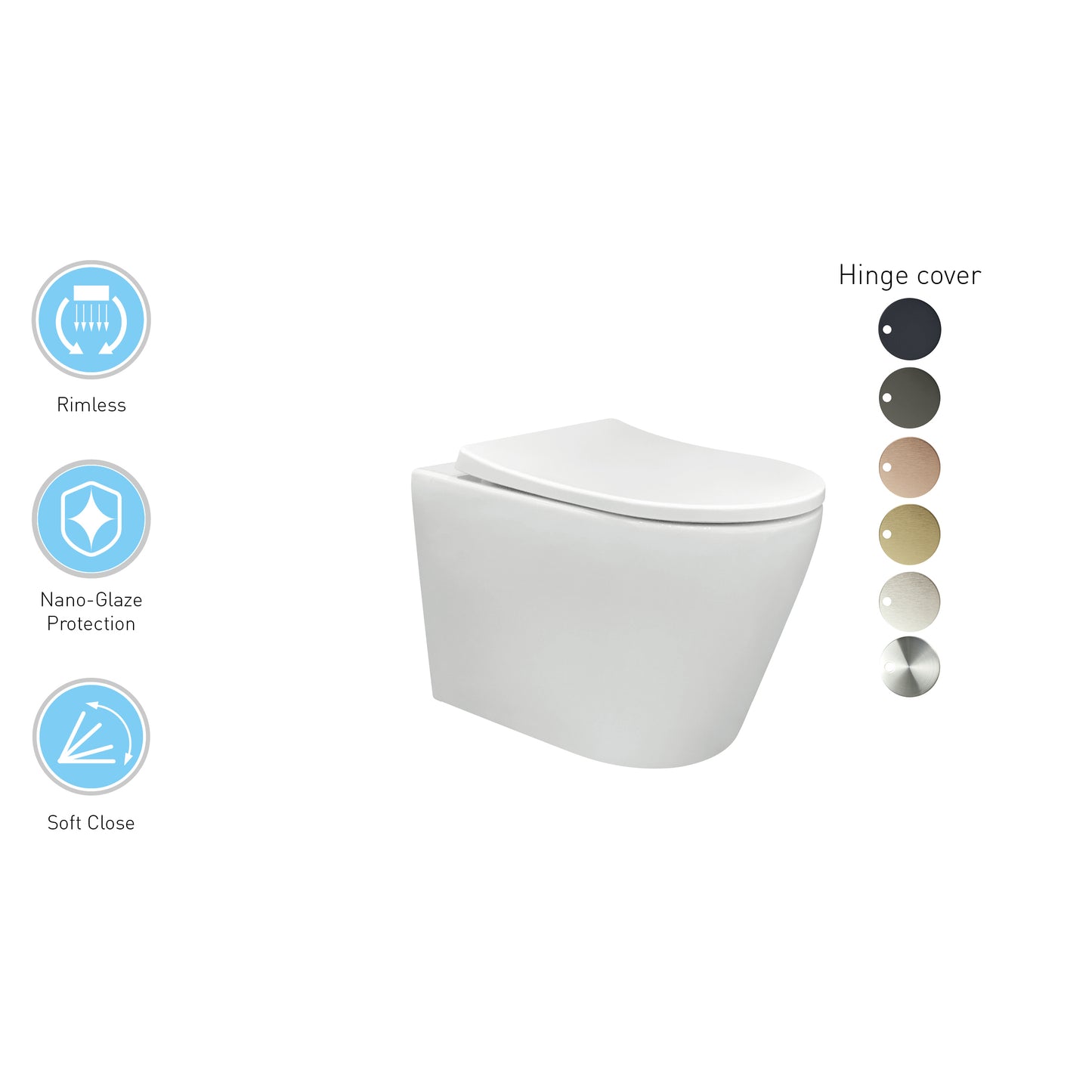 ZENMO CHLOE TOILET PAN ONLY