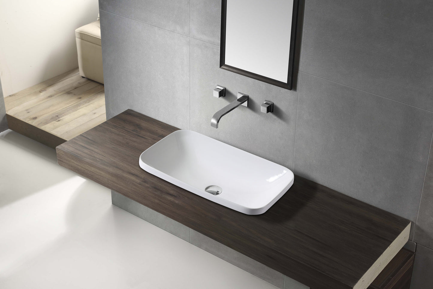 ZENMO MILAN 500 SEMI-INSET BASIN