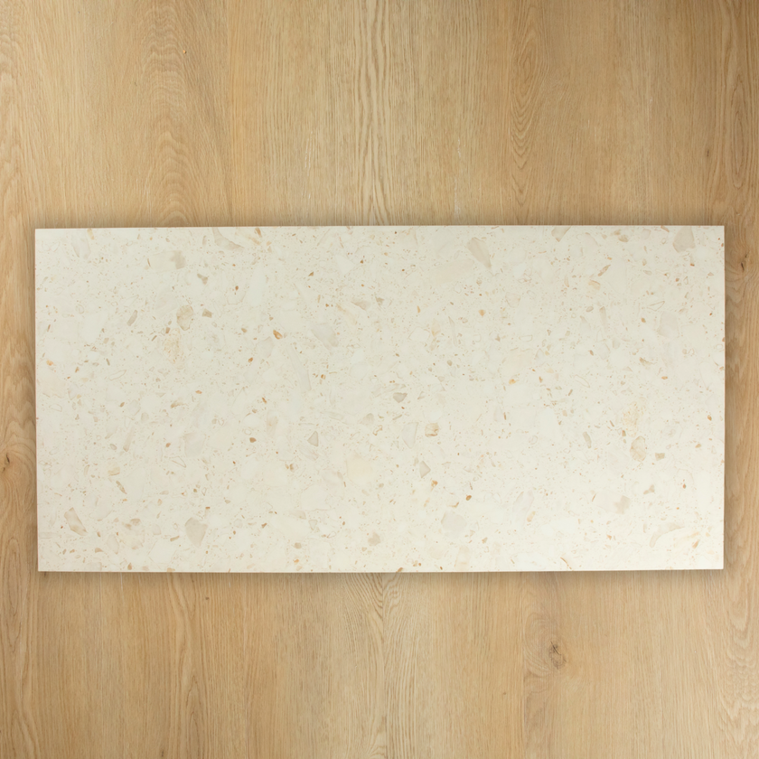 CLASSICO TERRAZZO STONE MARSHMALLOW IN OUT P2 P4 TILE 600X1200