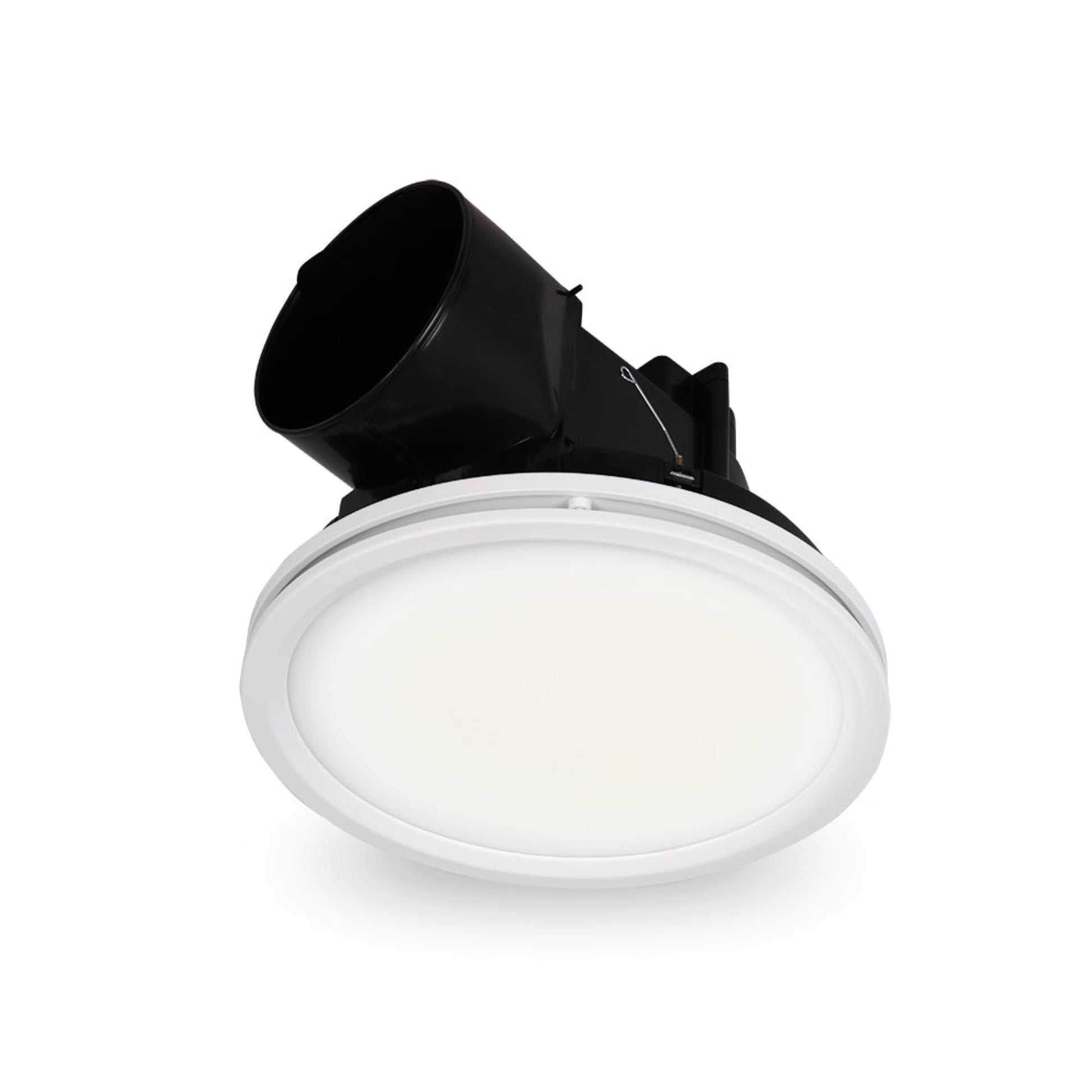 ATOM ECLIPSE ILLUMINATED WHITE ROUND EXTRACTION FAN
