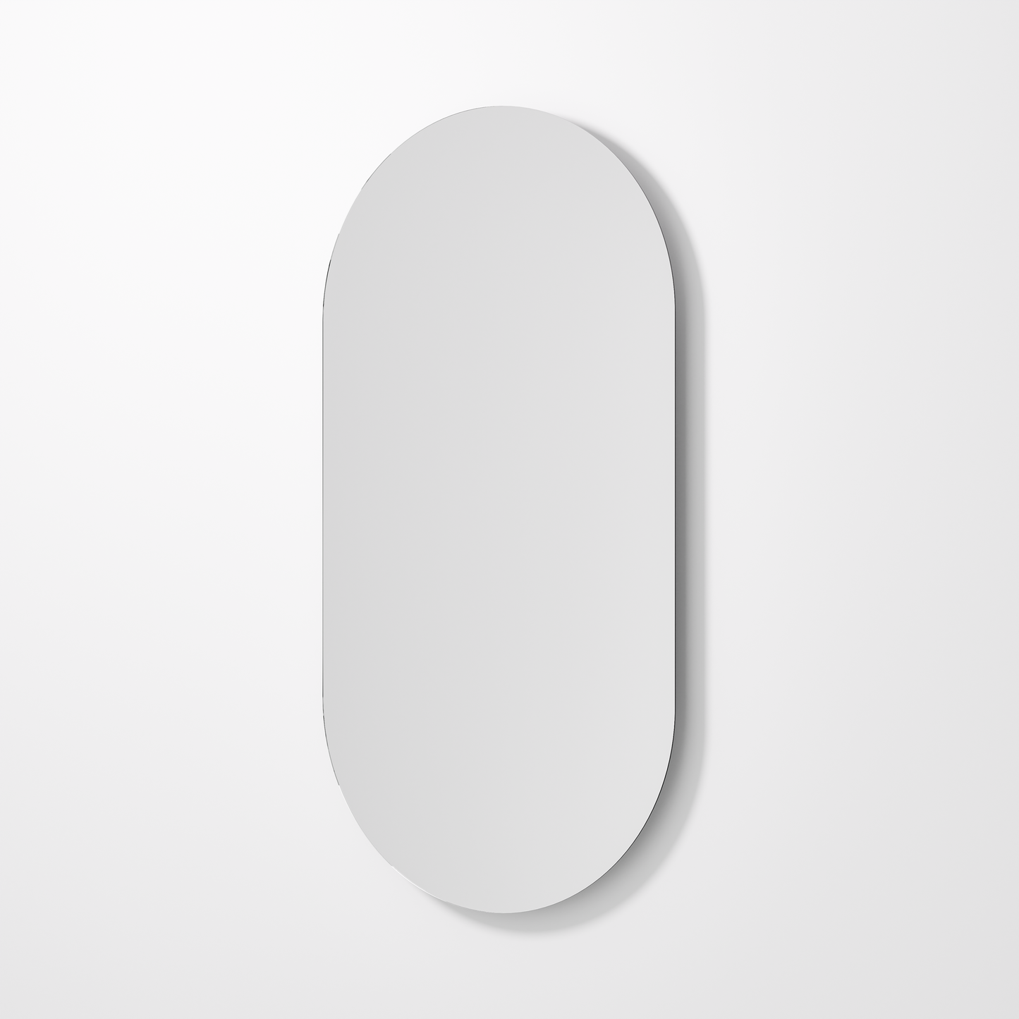 REFLEX MIRROR AND DEMISTER - OVAL