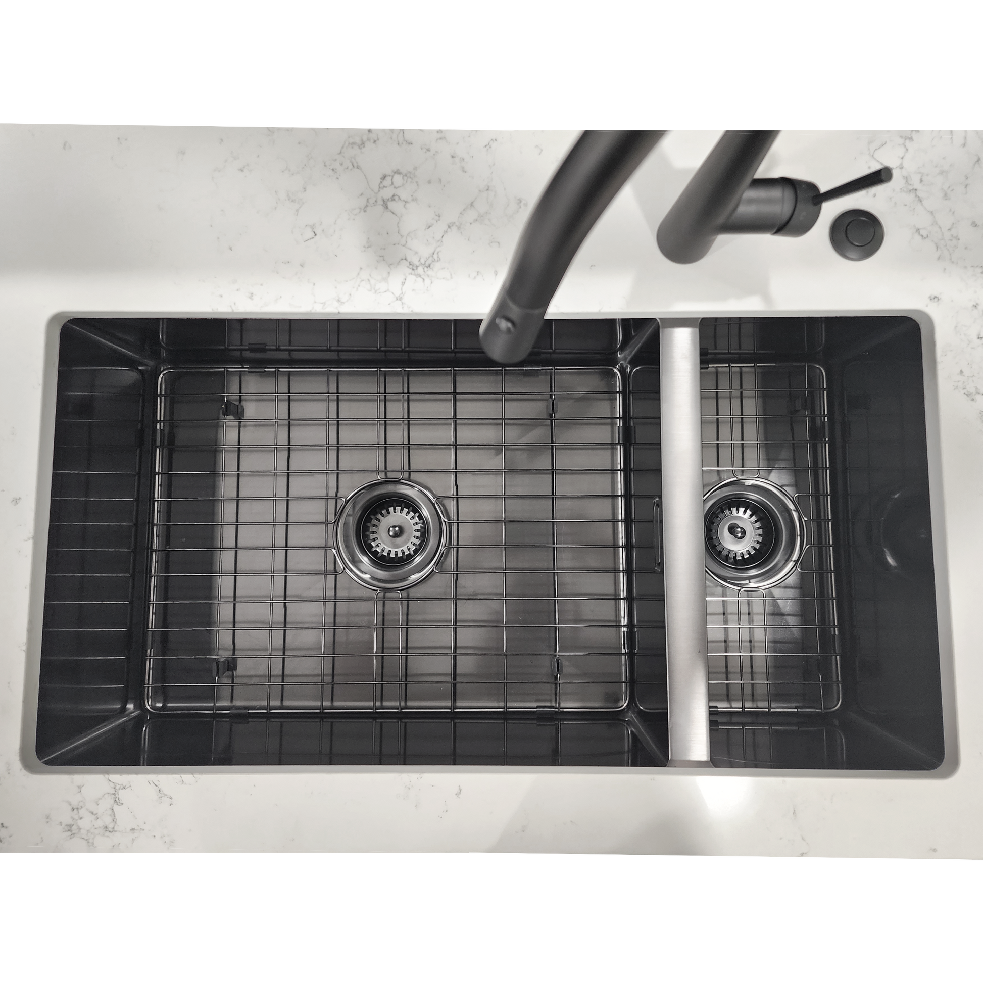 STAINLESS STEEL KITCHEN OR LAUNDRY DOUBLE SINK