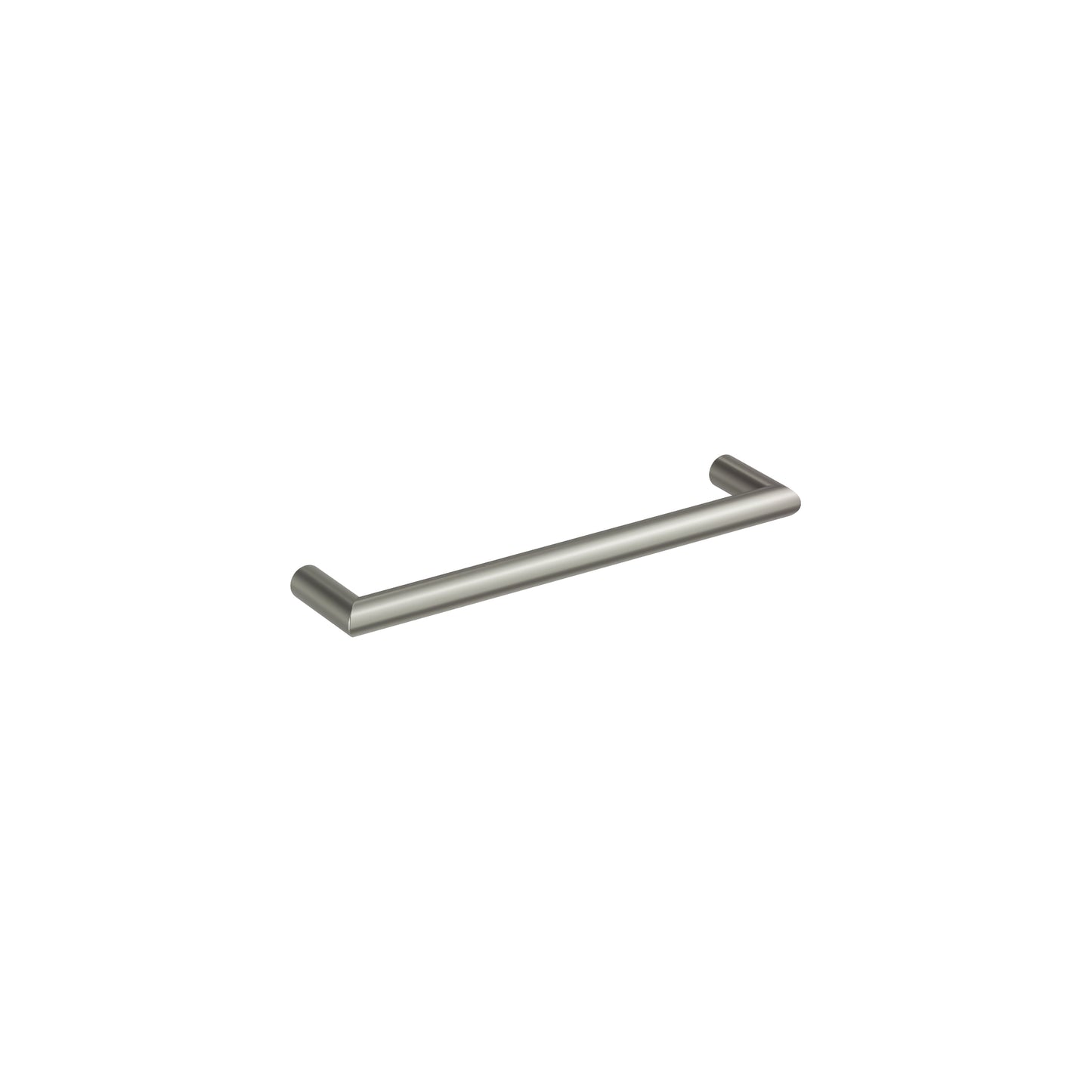 CODE ARC 482MM ROUND HEATED TOWEL RAIL BRUSHED STAINLESS