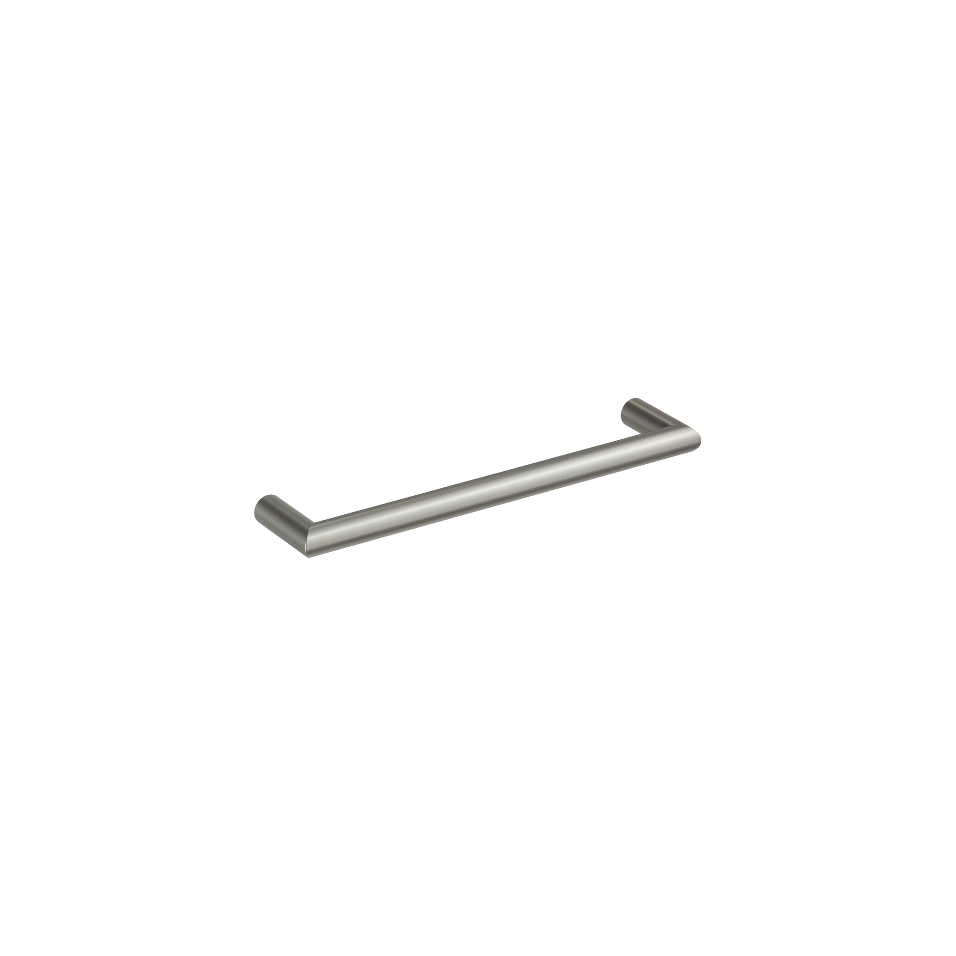 CODE ARC 482MM ROUND HEATED TOWEL RAIL BRUSHED STAINLESS