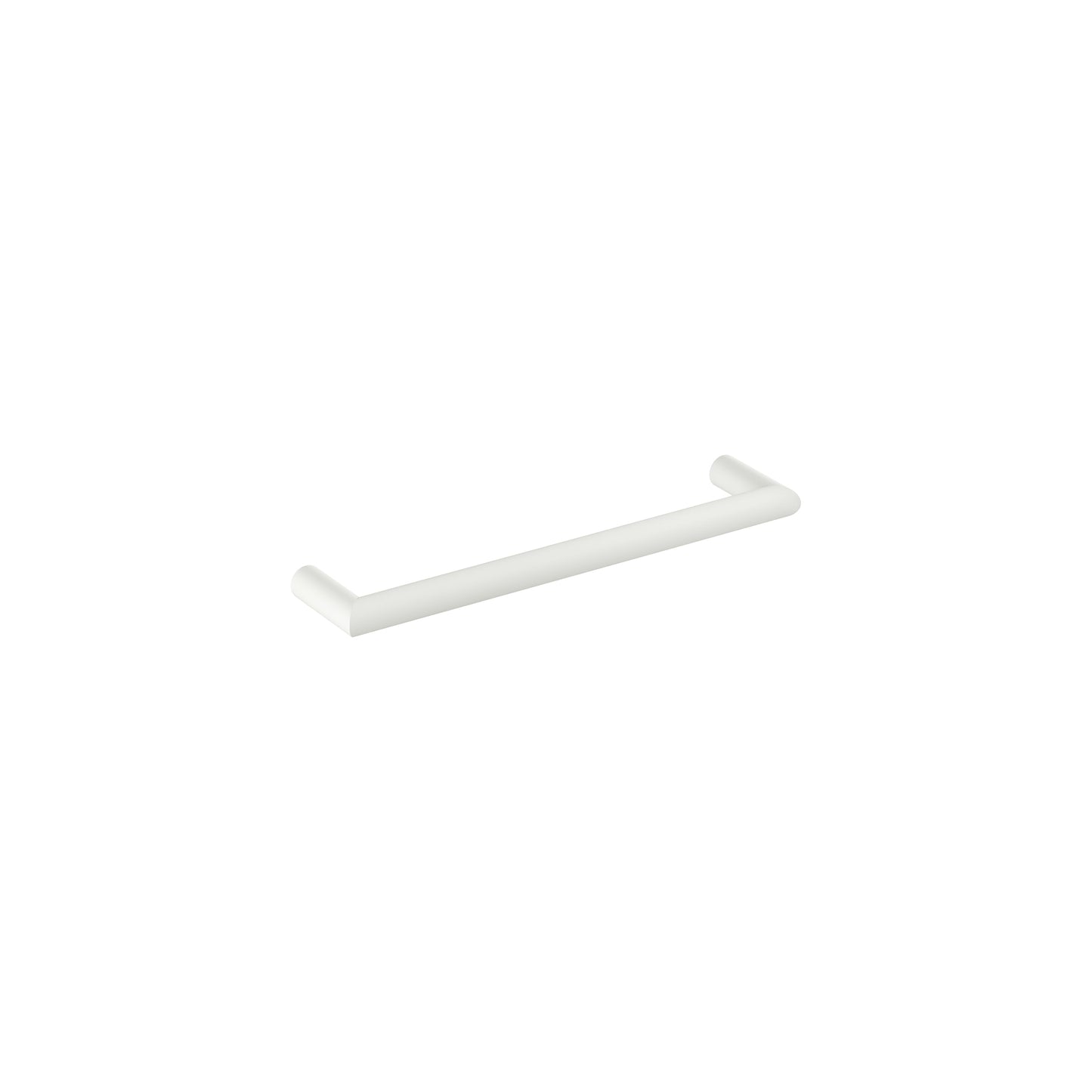 CODE ARC 482MM ROUND HEATED TOWEL RAIL MATTE WHITE