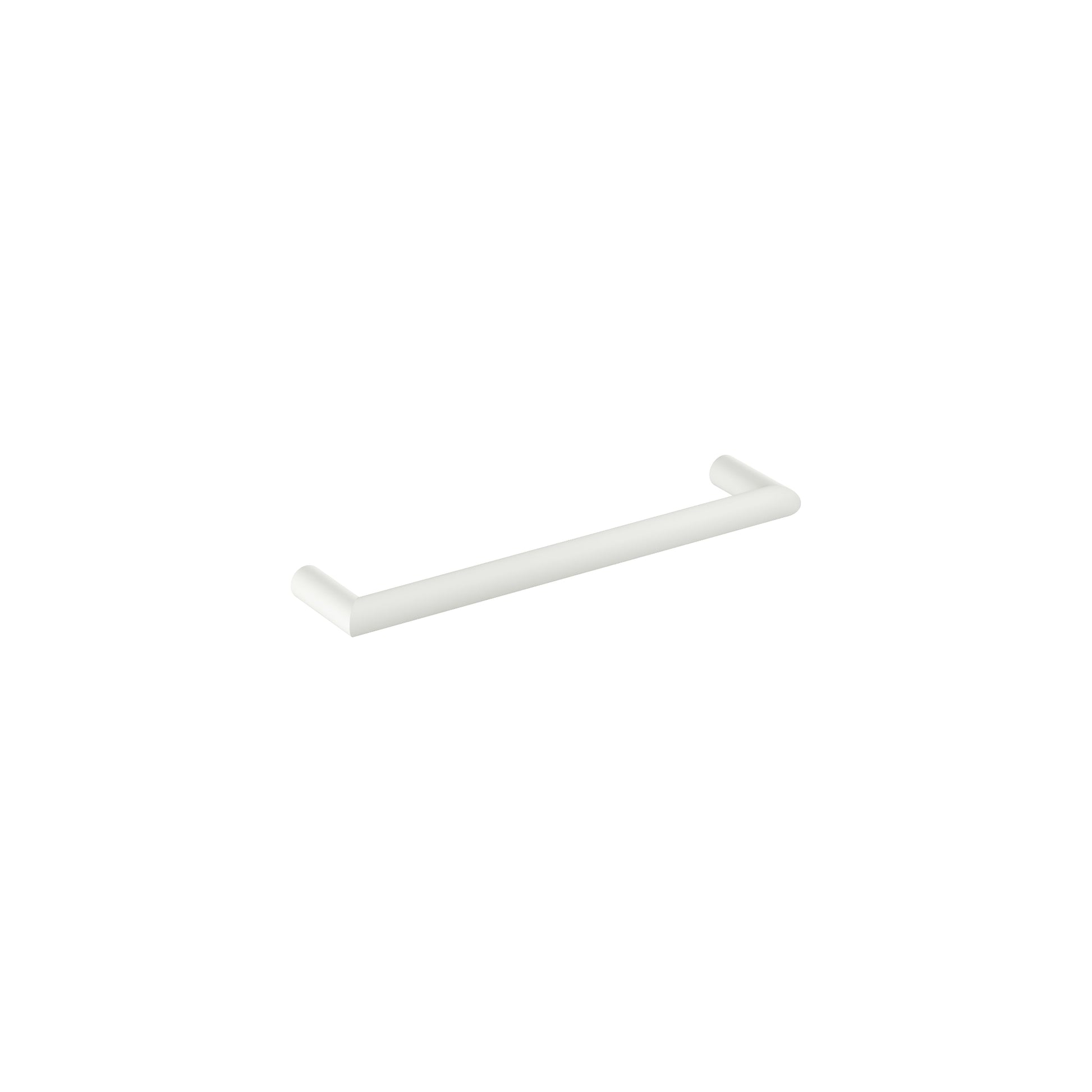 CODE ARC 482MM ROUND HEATED TOWEL RAIL MATTE WHITE