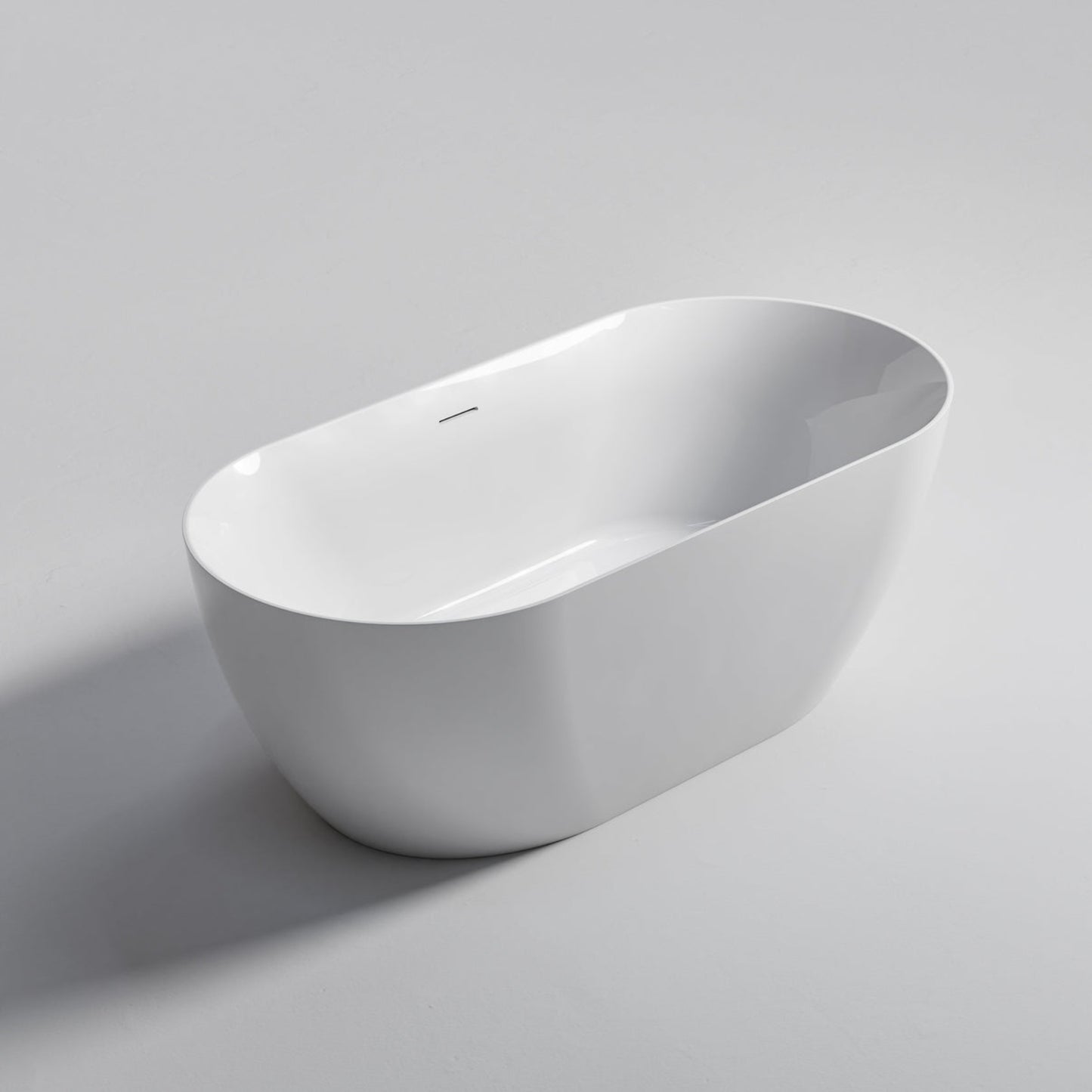 ACRYLIC 1650 FREESTANDING BATH GLOSS WHITE