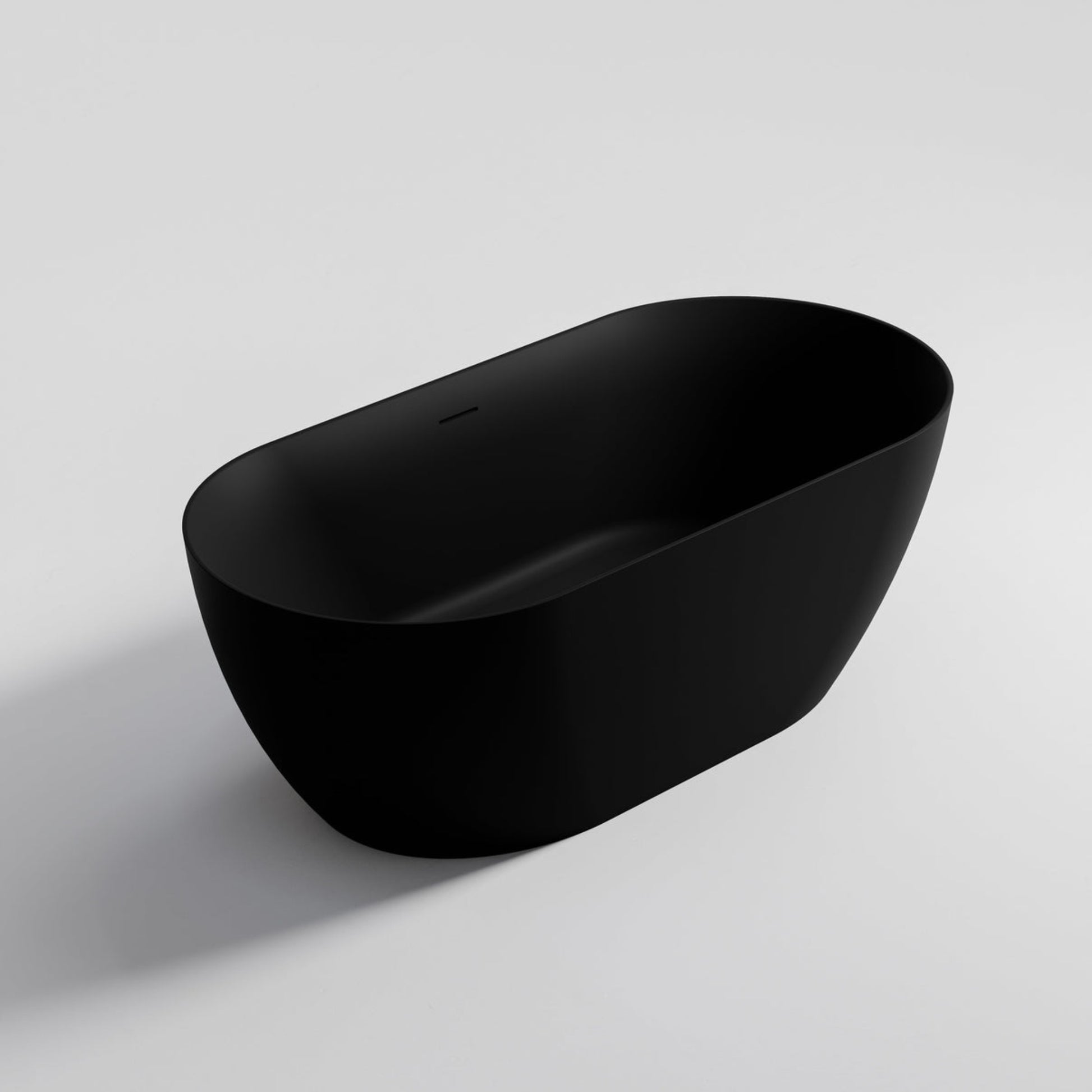 ACRYLIC 1650 FREESTANDING MATTE BLACK BATH