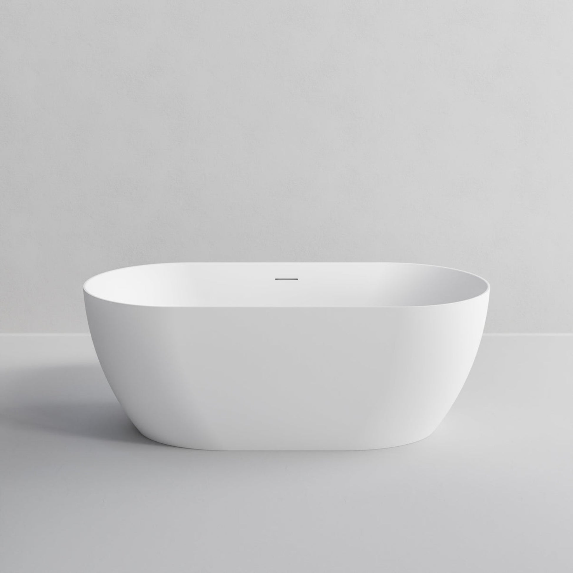 ACRYLIC 1650 FREESTANDING MATTE WHITE BATH