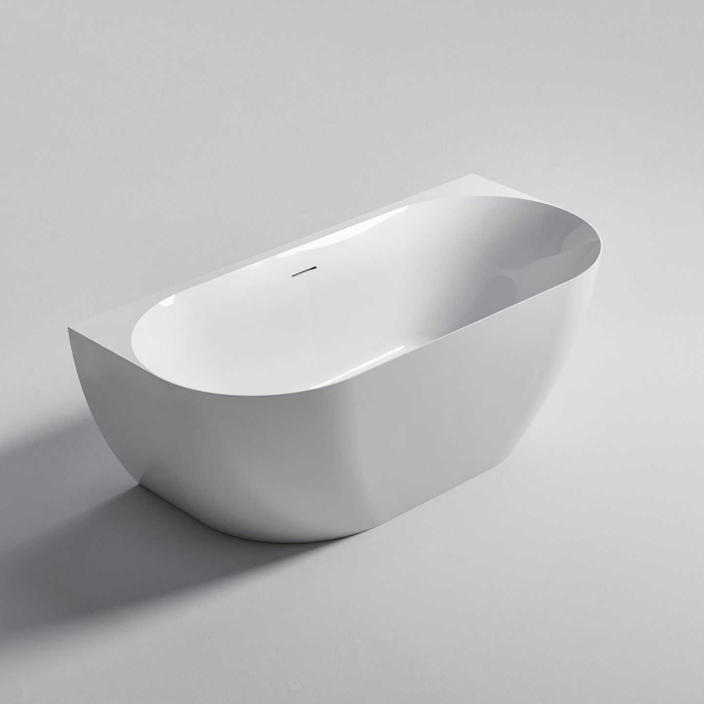 BACK TO WALL 1400 BATH GLOSS WHITE
