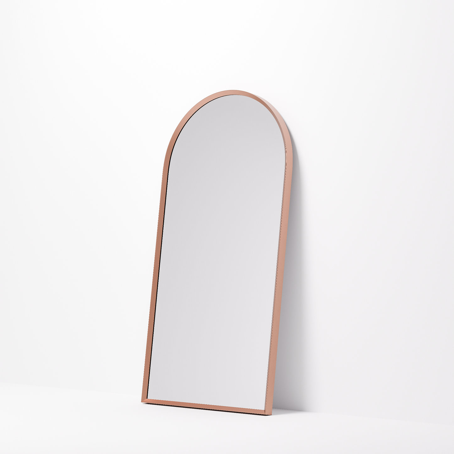 CODE ASPECT 450 ARCH FRAMED MIRROR BRUSHED COPPER