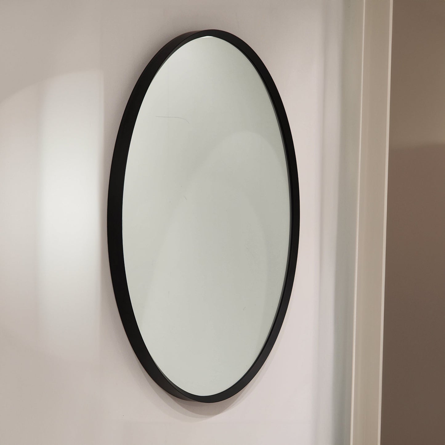 CODE ASPECT ROUND 900 FRAMED MIRROR BLACK