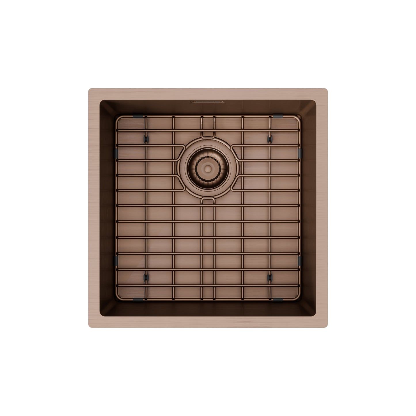 STAINLESS STEEL KITCHEN OR LAUNDRY SINK BRUSHED BRONZE