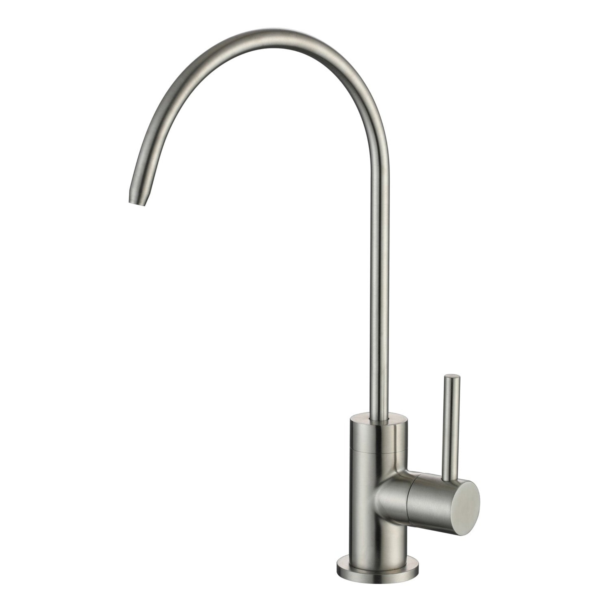 BRUSHED NICKEL KITCHEN FILTER TAP