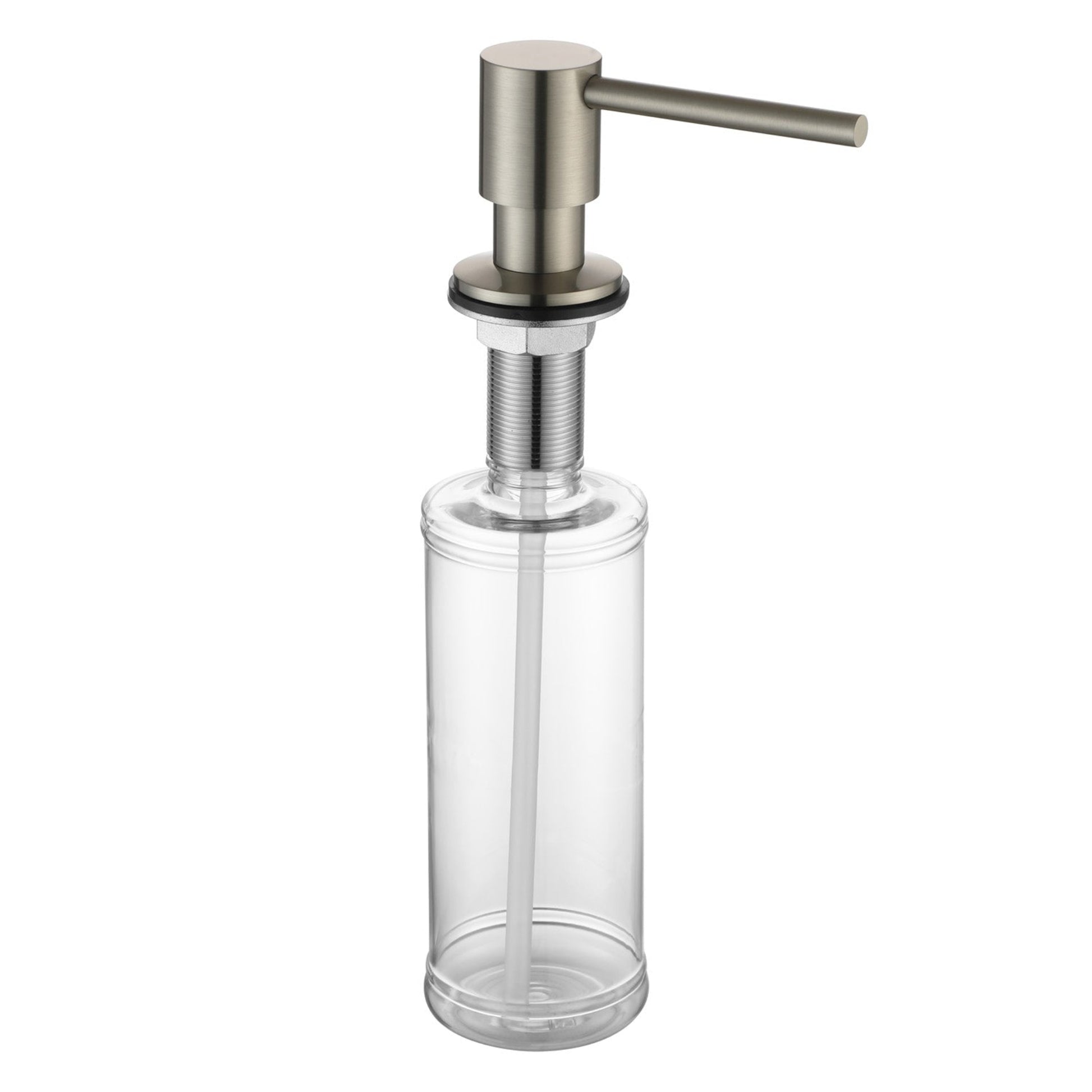 BATHROOM OR KITCHEN SOAP DISPENSER BRUSHED NICKEL