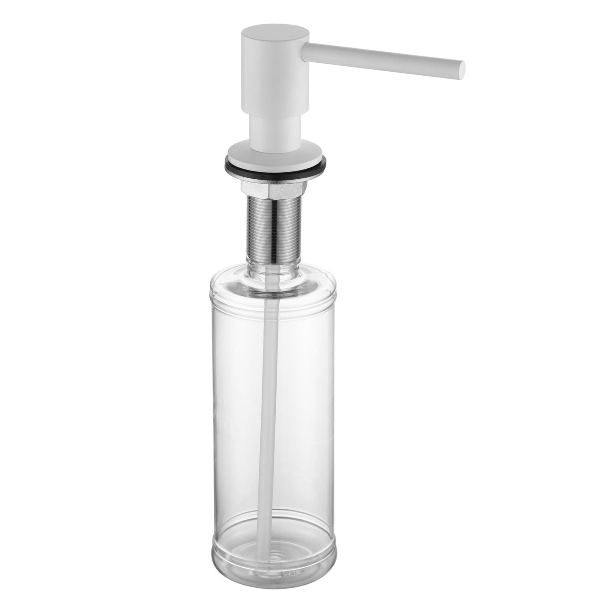 BAHTROOM OR KITCHEN SOAP DISPENSER MATTE WHITE