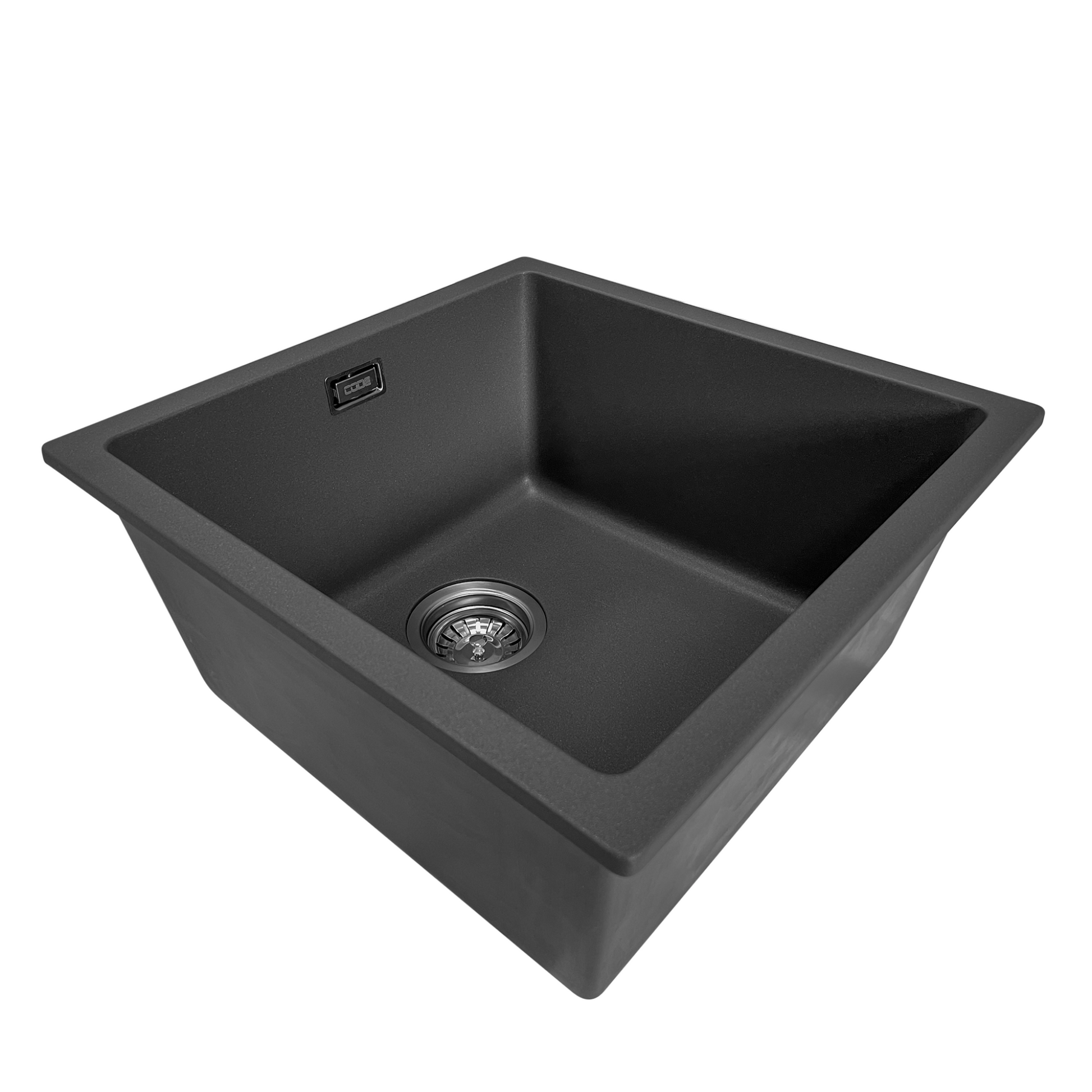 GRANITE KITCHEN OR LAUNDRY SINK MATTE BLACK