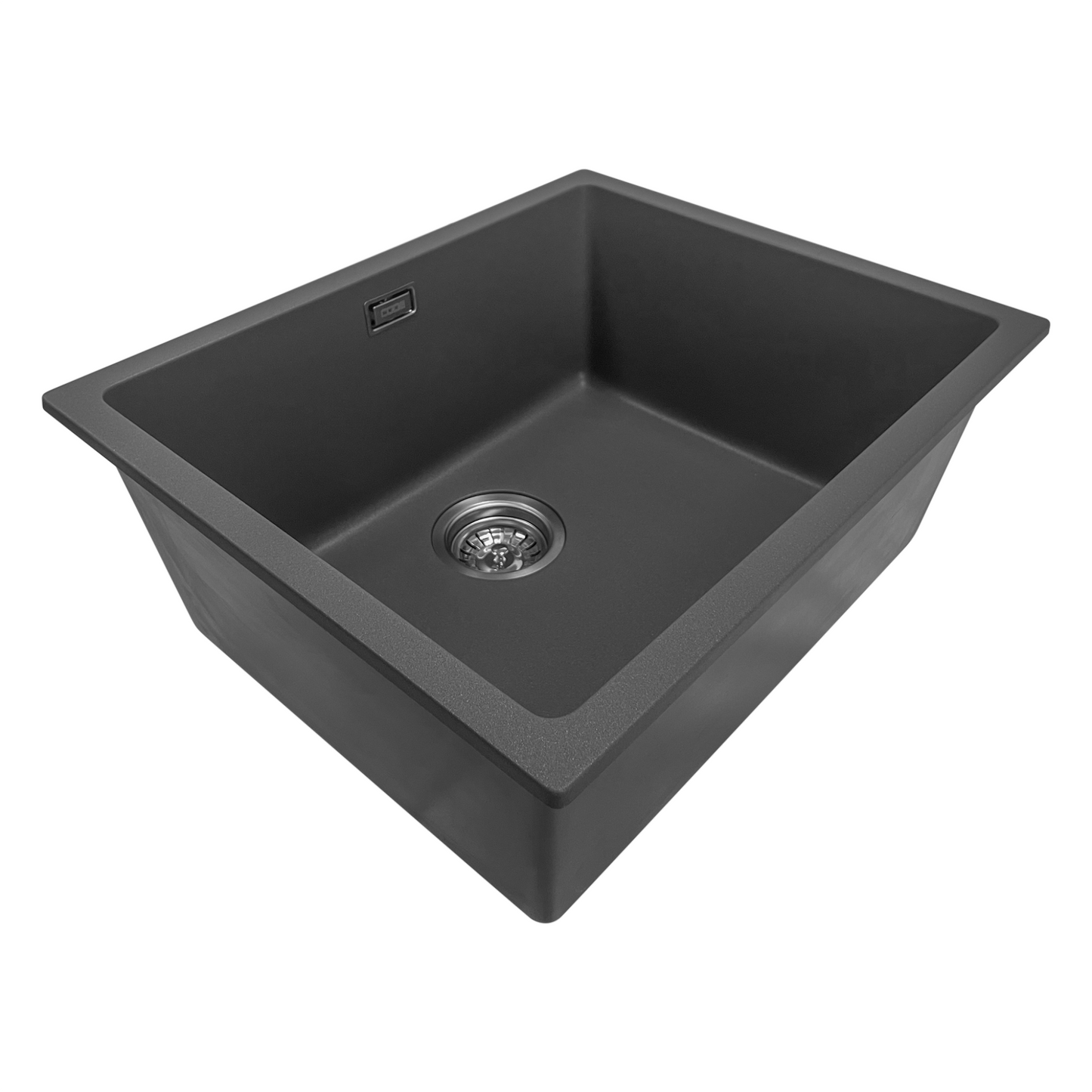 GRANITE KITCHEN OR LAUNDRY SINK MATTE BLACK