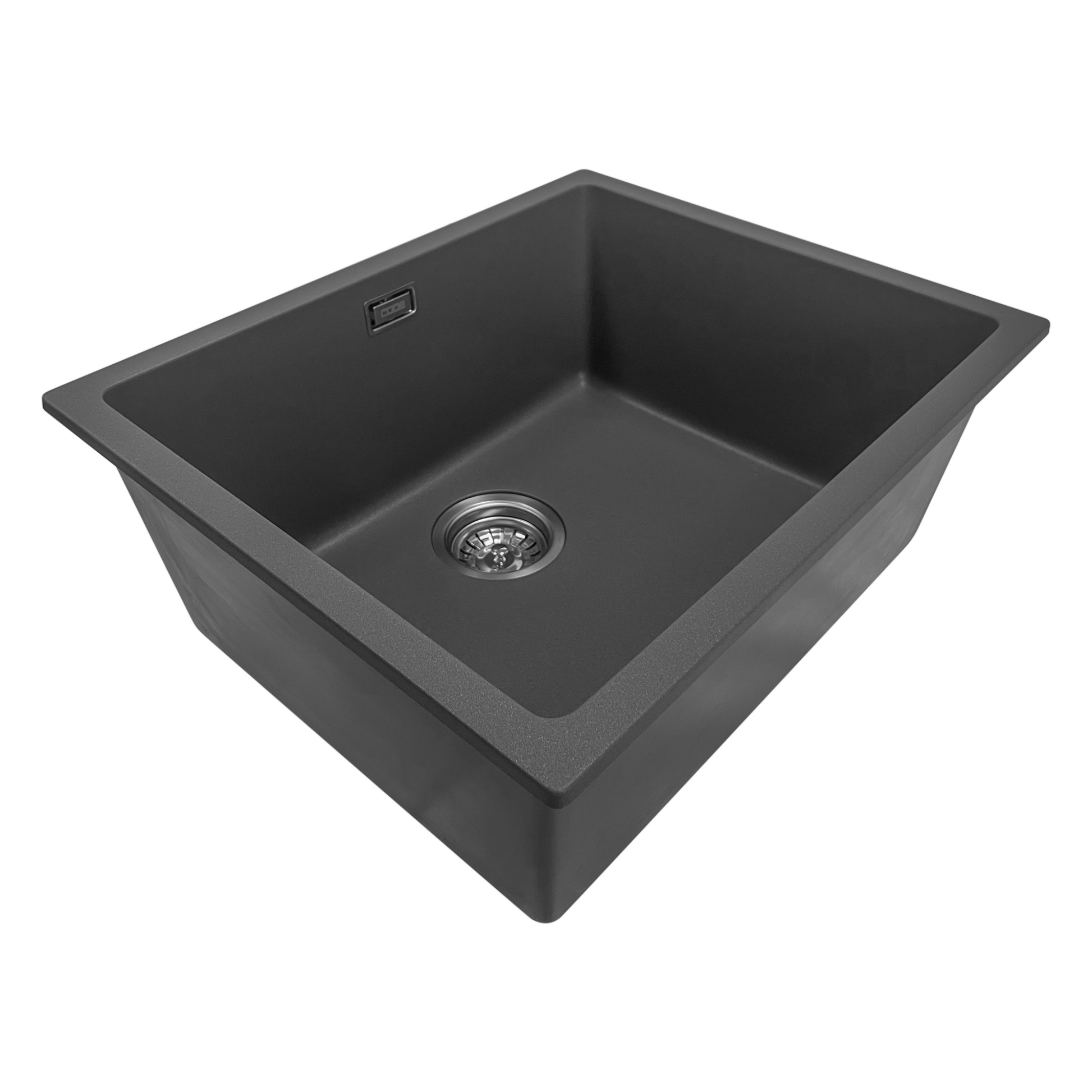 GRANITE KITCHEN OR LAUNDRY SINK MATTE BLACK