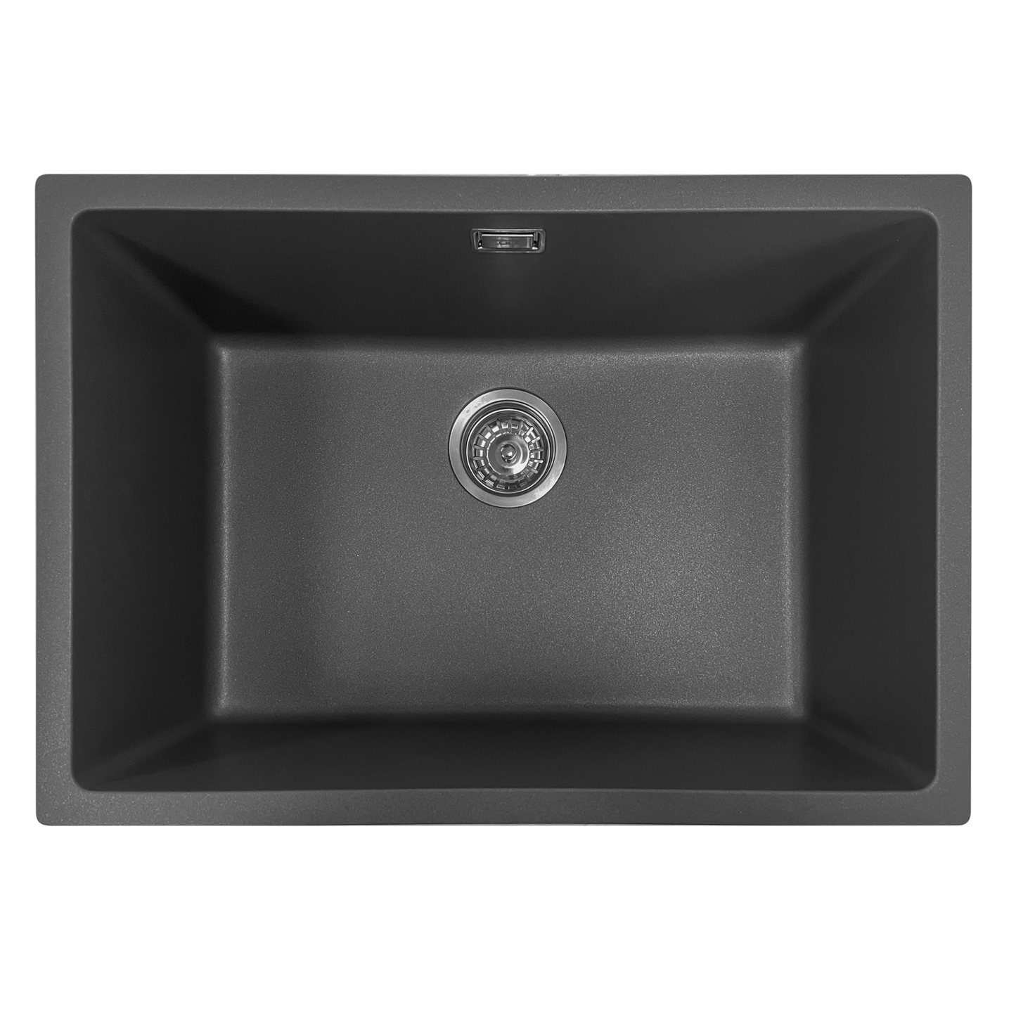 GRANITE KITCHEN OR LAUNDRY SINK MATTE BLACK