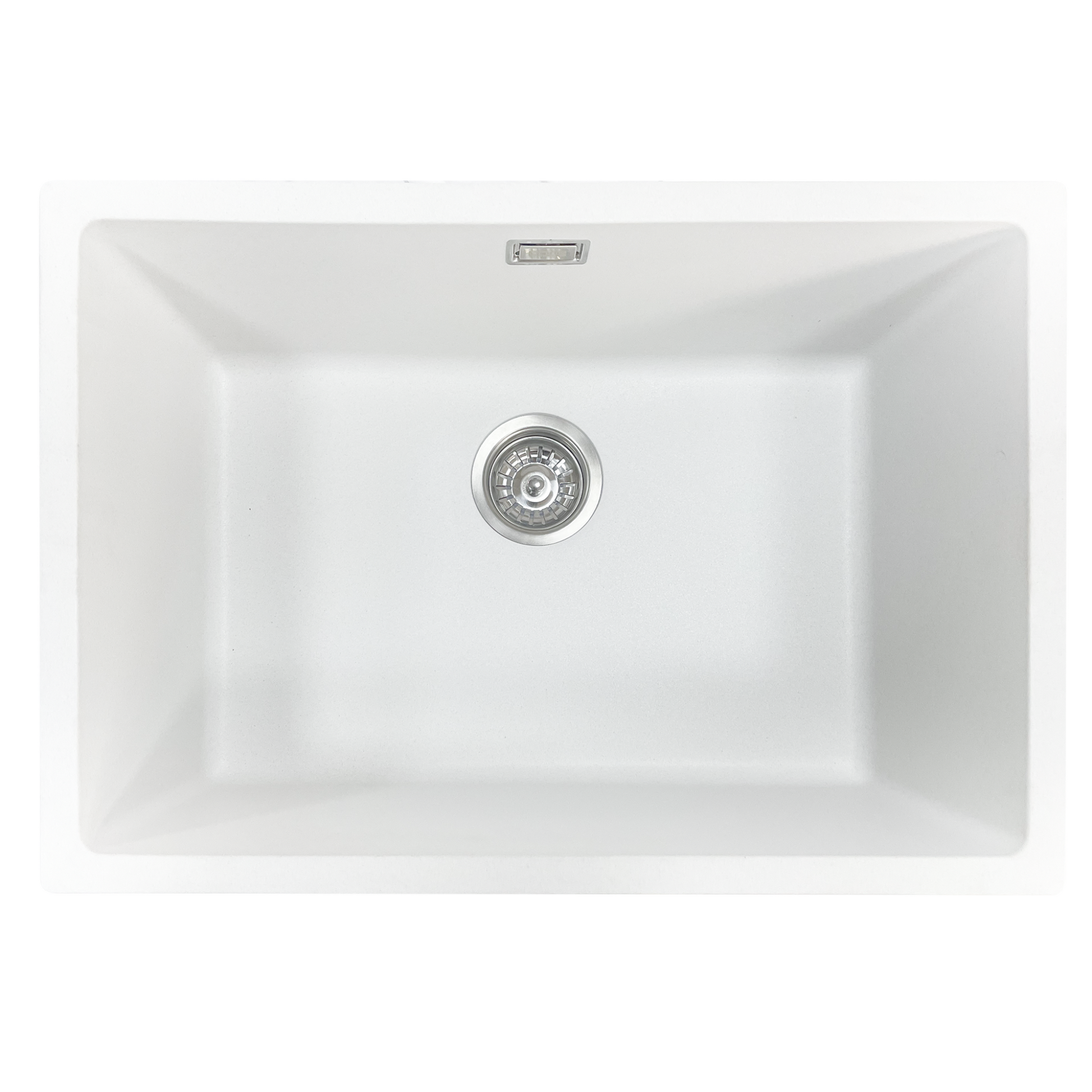 GRANITE KITHCEN OR LAUNDRY SINK MATTE WHITE