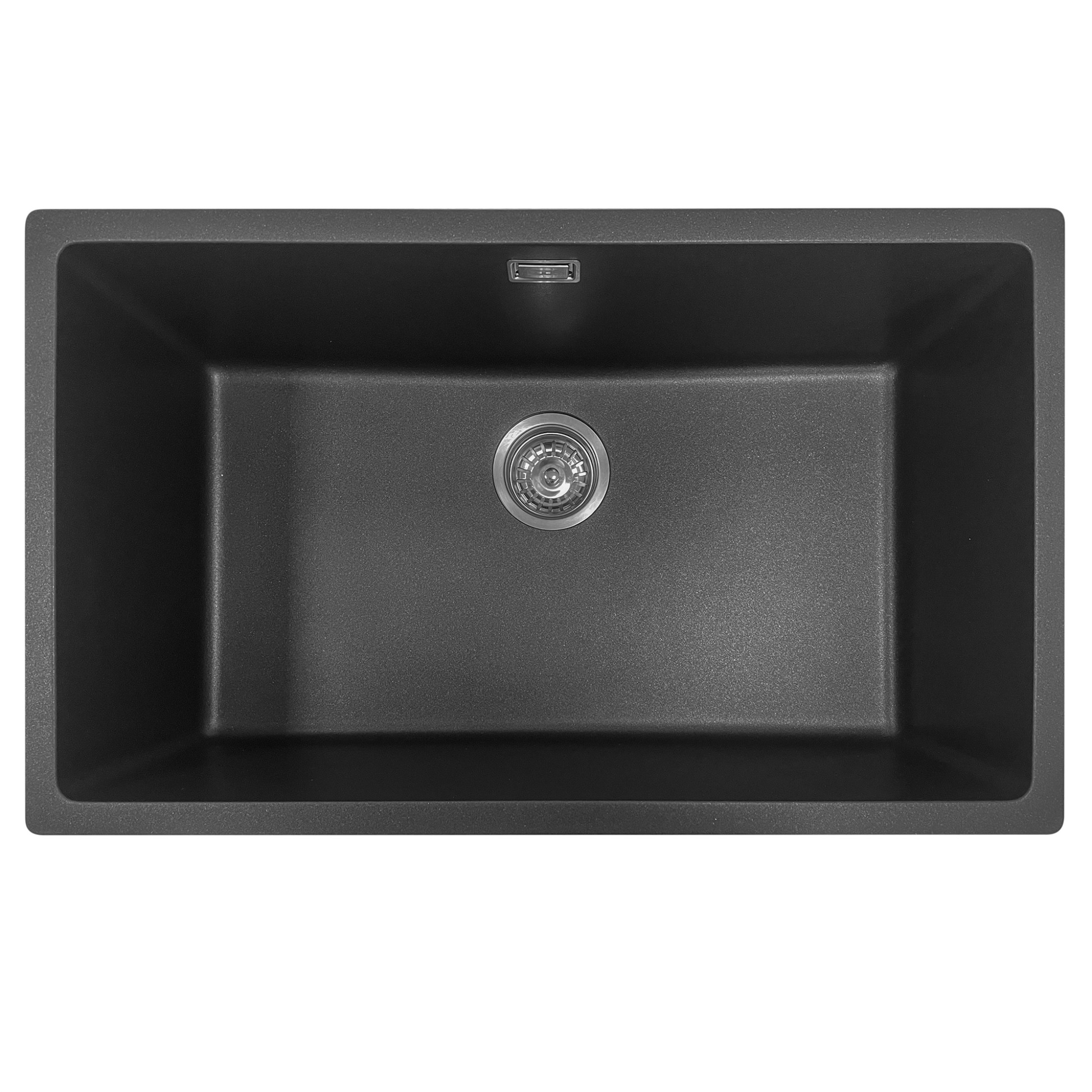 GRANITE KITCHEN OR LAUNDRY SINK MATTE BLACK