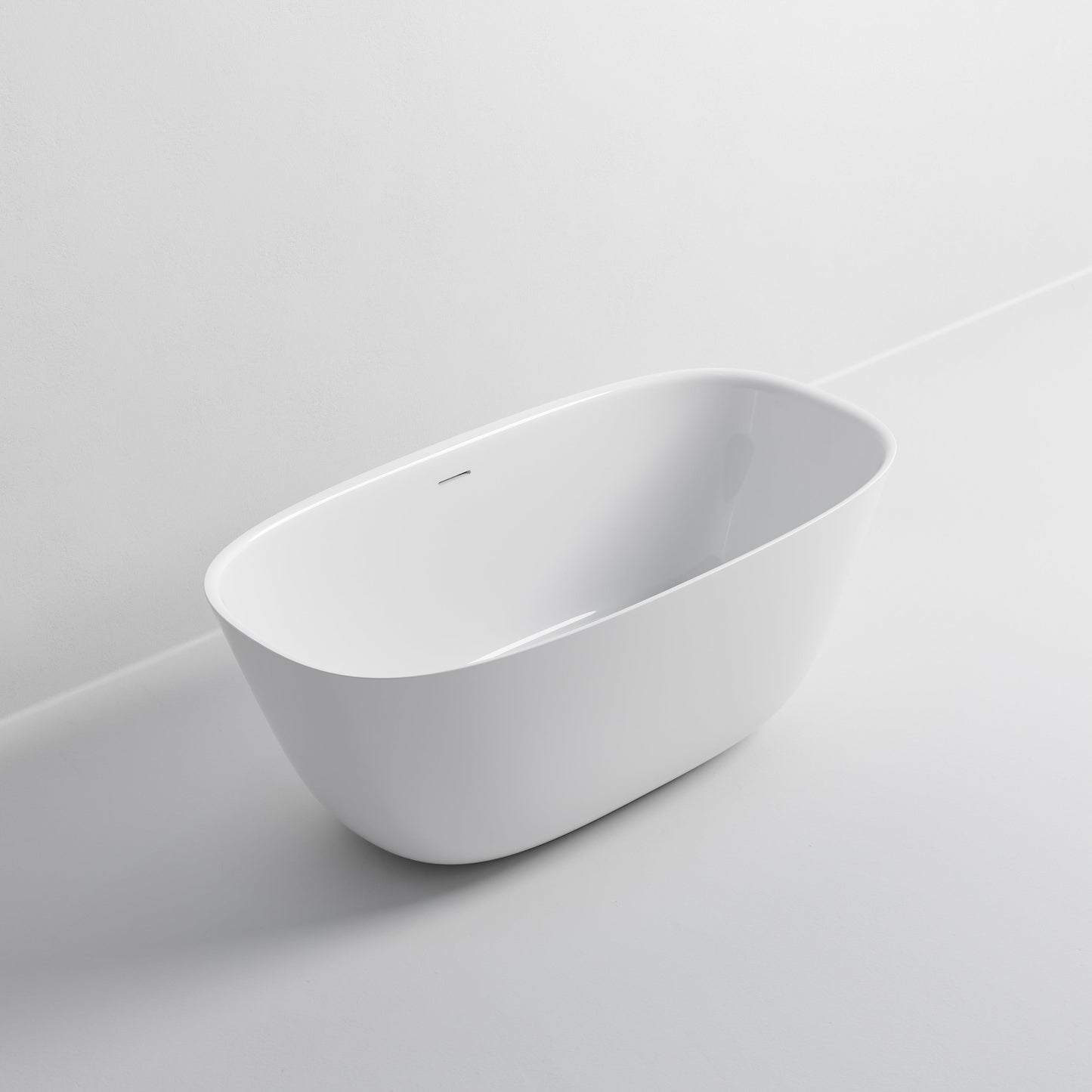 VILLASTONE 1400 FREESTANDING BATH GLOSS WHITE