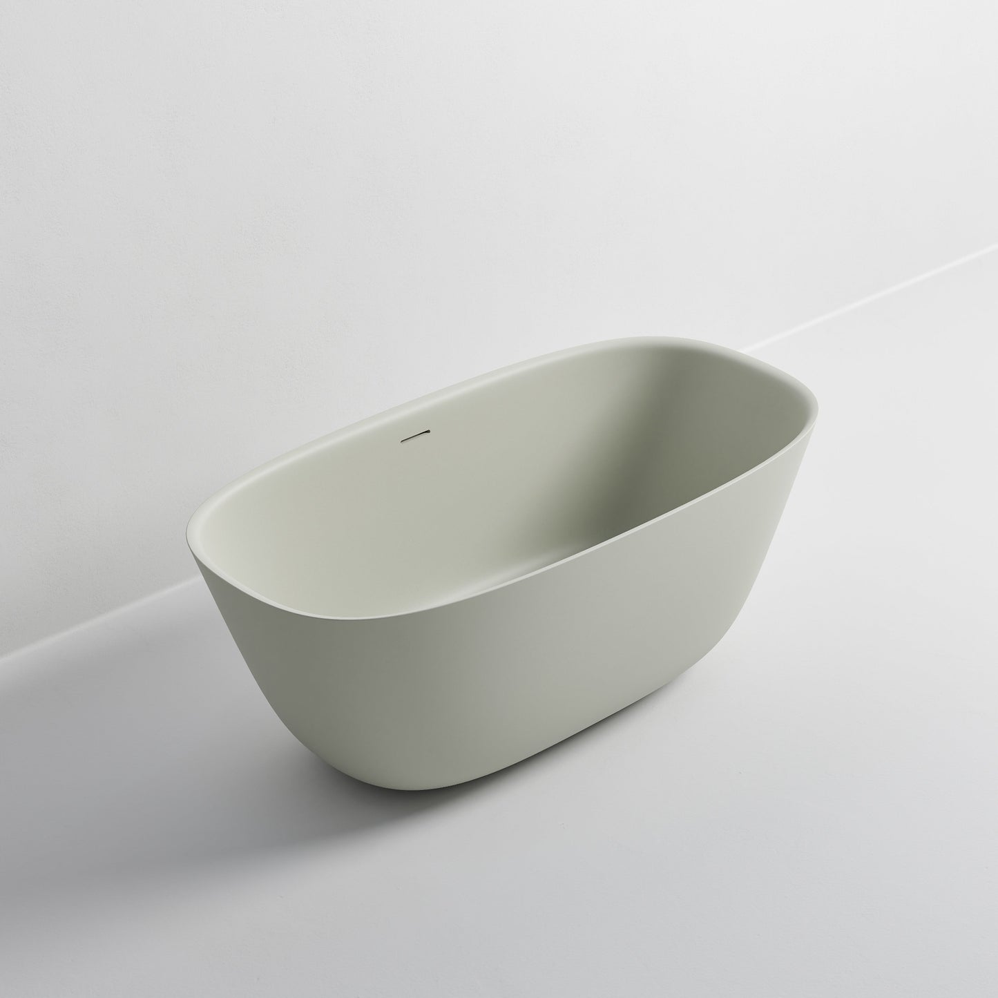 VILLASTONE 1400 FREESTANDING BATH LIGHT GREY