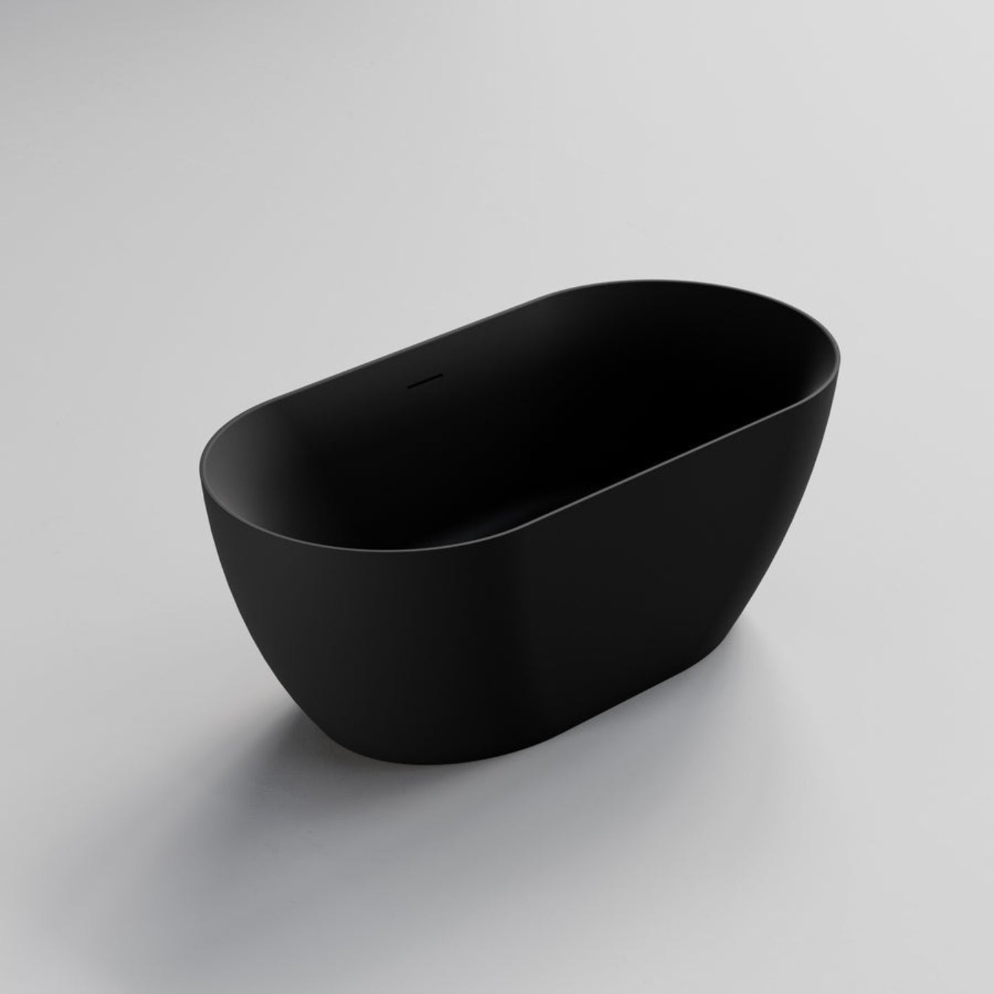 CODE ENDURA ARC ACRYLIC 1500 FREESTANDING BATH MATTE BLACK