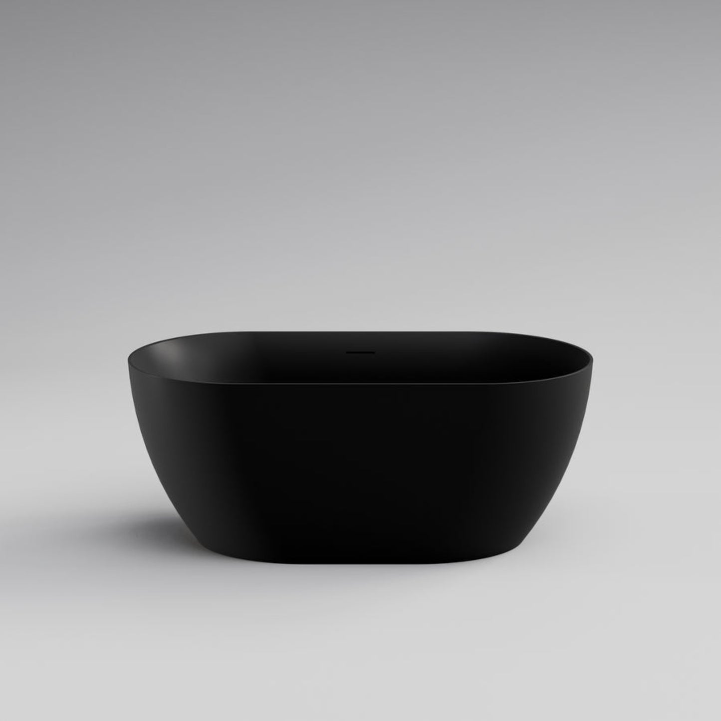 CODE ENDURA ARC ACRYLIC 1500 FREESTANDING BATH MATTE BLACK