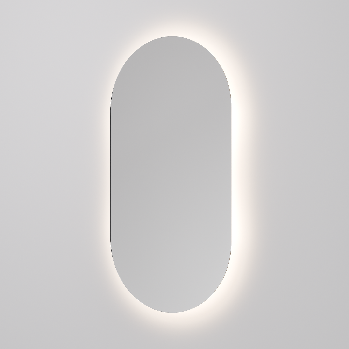 OVAL 550 LED BATHROOM MIRROR
