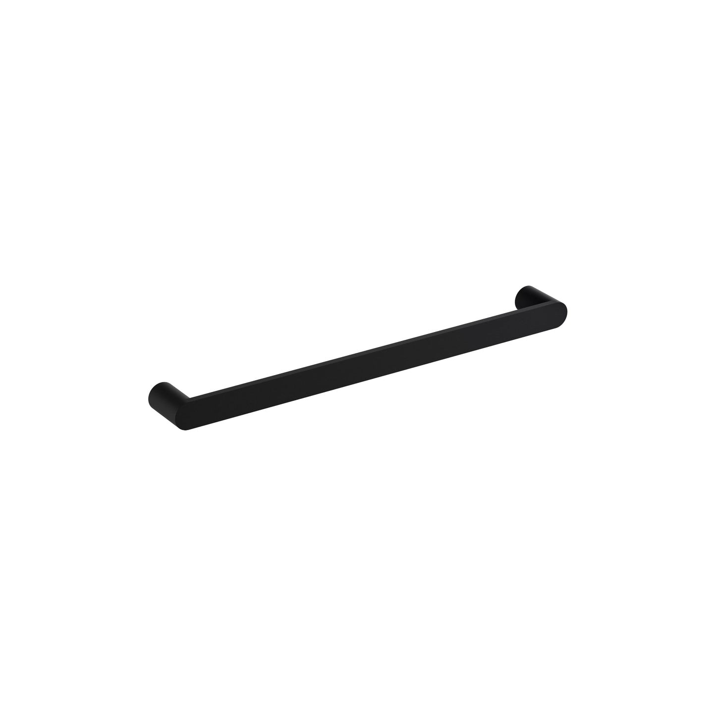 CODE FLOW 640 ROUND HEATED TOWEL RAIL MATTE BLACK