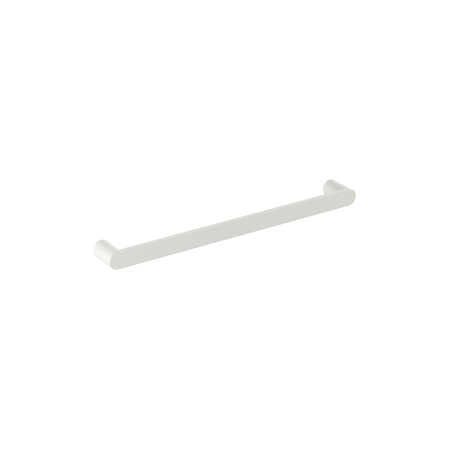 CODE FLOW 640 ROUND HEATED TOWEL RAIL MATTE WHITE