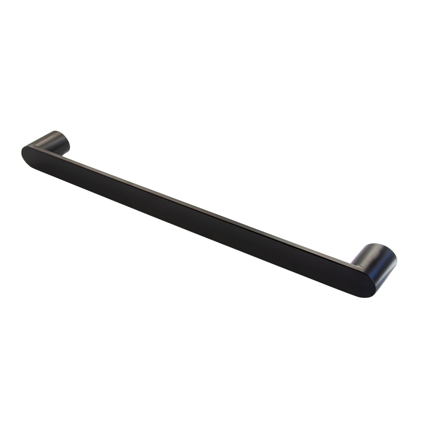 CODE FLOW 840 ROUND HEATED TOWEL RAIL MATTE BLACK
