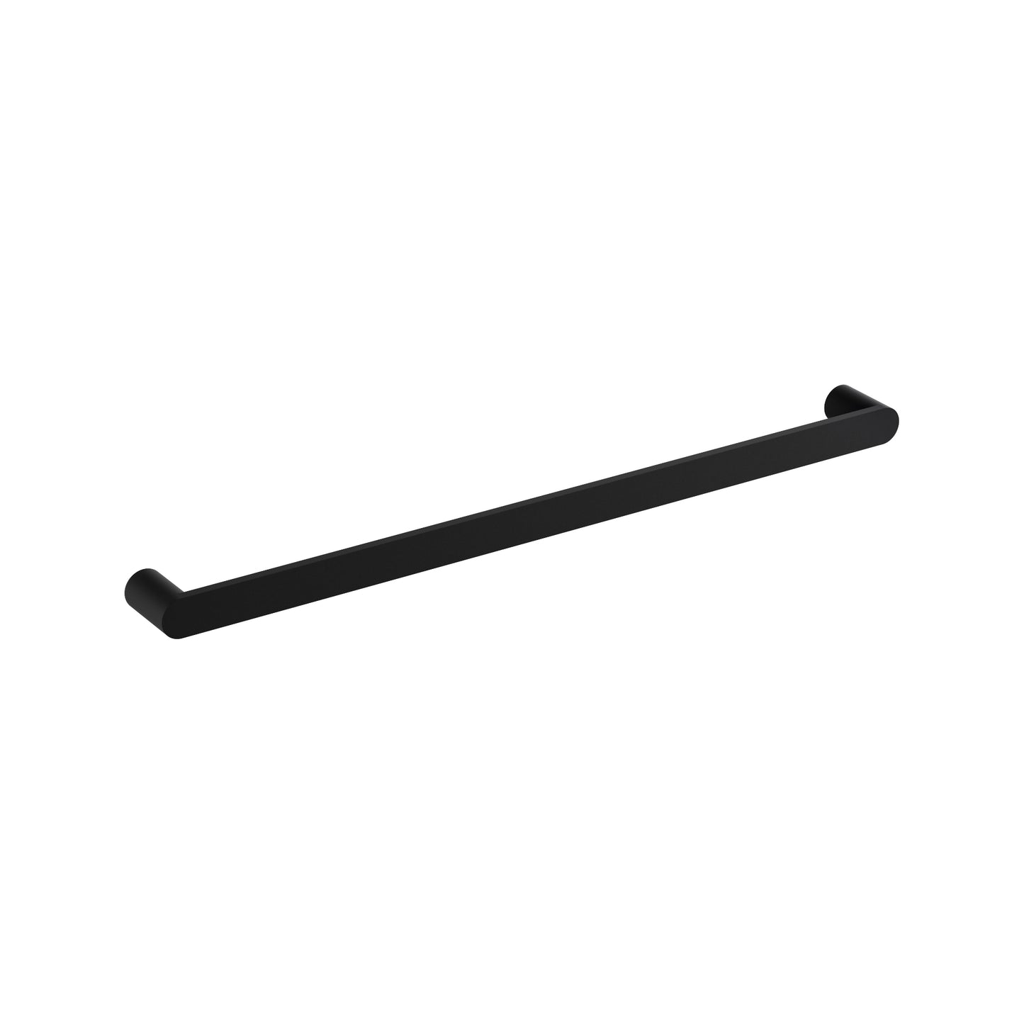 CODE FLOW 840 ROUND HEATED TOWEL RAIL MATTE BLACK