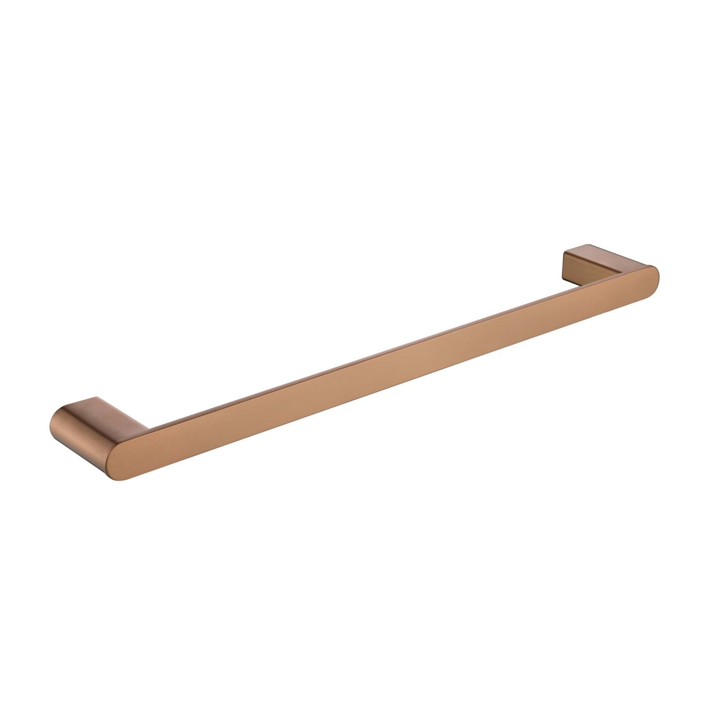 CODE FLOW TOWEL RAIL 500 BRUSHED COPPER