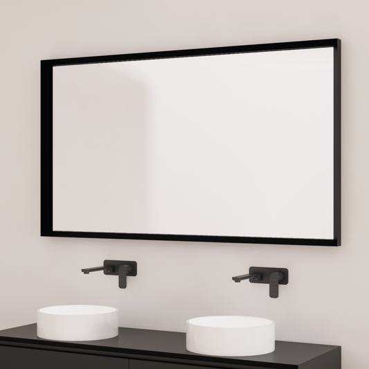 CODE FORM 1490 FRAMED MIRROR BLACK