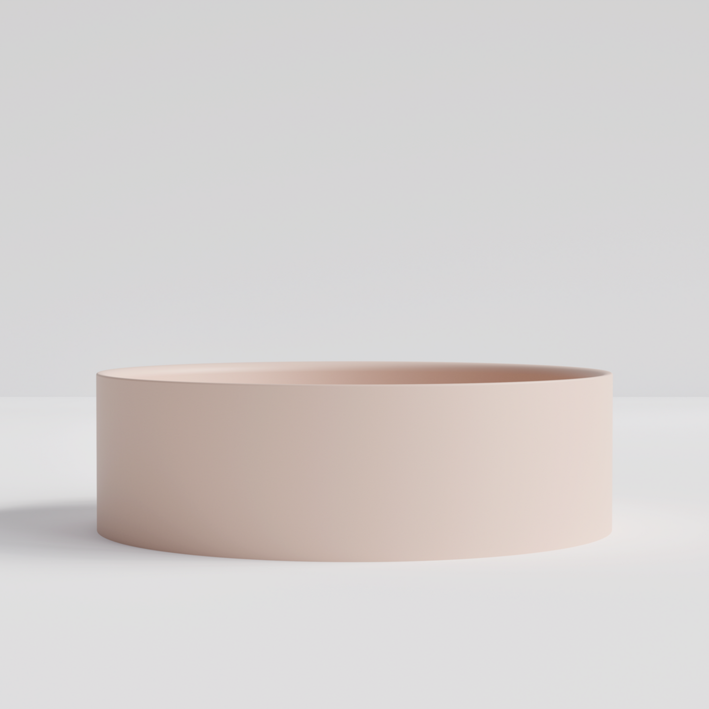 ROUND PINK VILLASTONE BATHROOM BASIN
