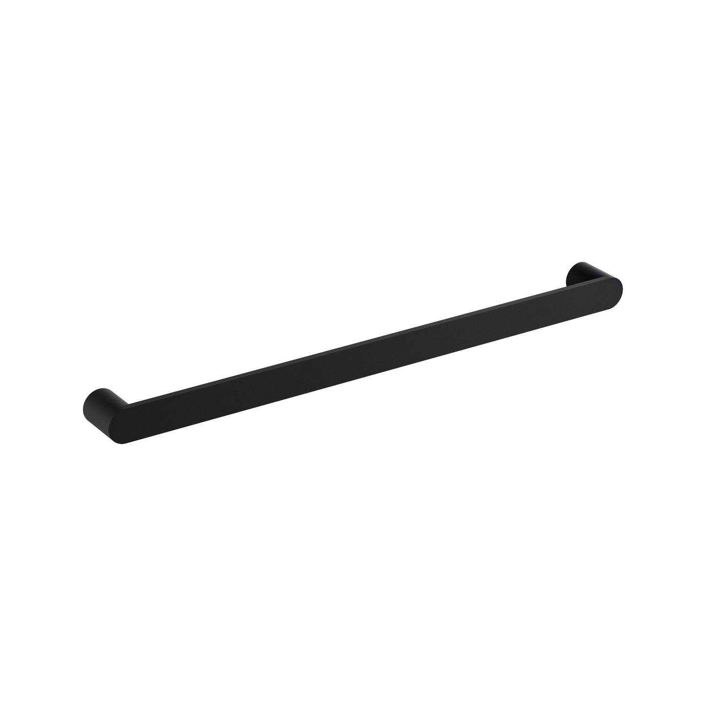 ROUND HEATED SINGLE BAR 850 MATTE BLACK