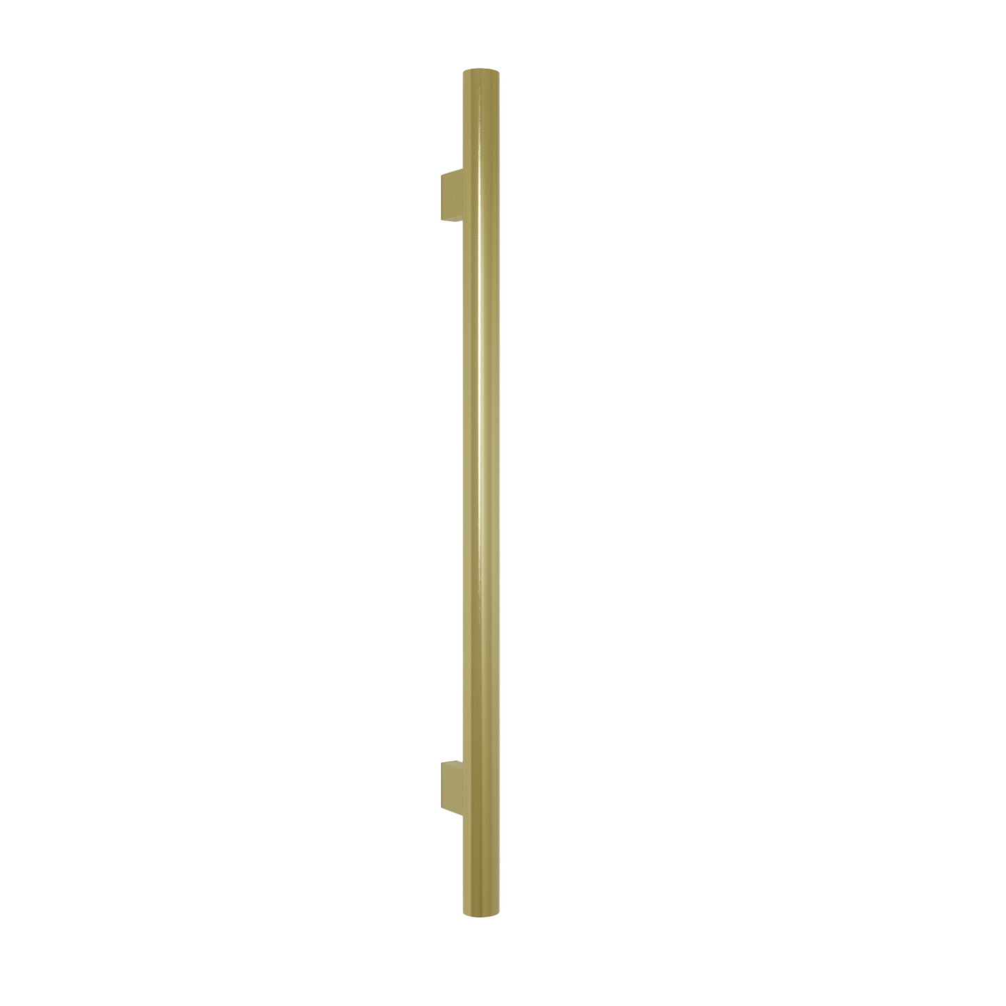 CODE NATURE 900 VERTICAL HEATED TOWEL RAIL BRUSHED BRASS