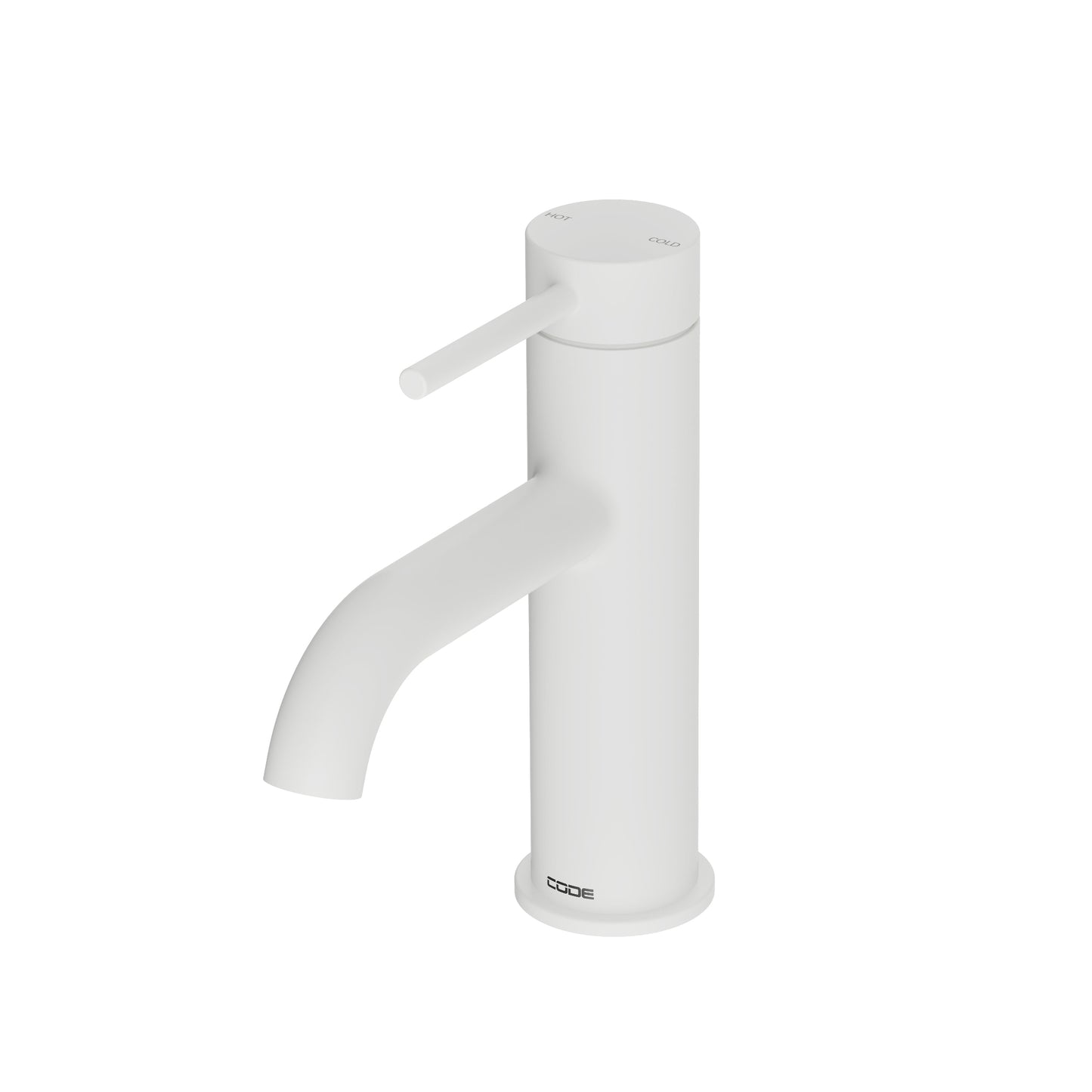 CODE NATURE BASIN MIXER MATTE WHITE