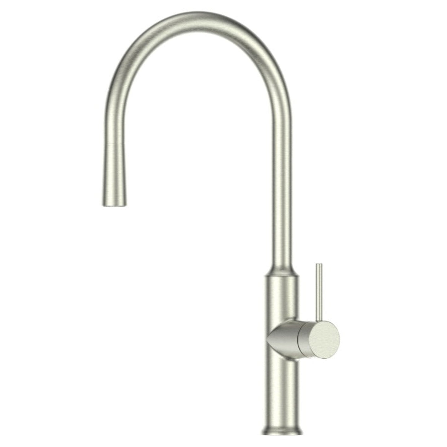BRUSHED NICKEL PULL OUT KITCHEN SINK MIXER