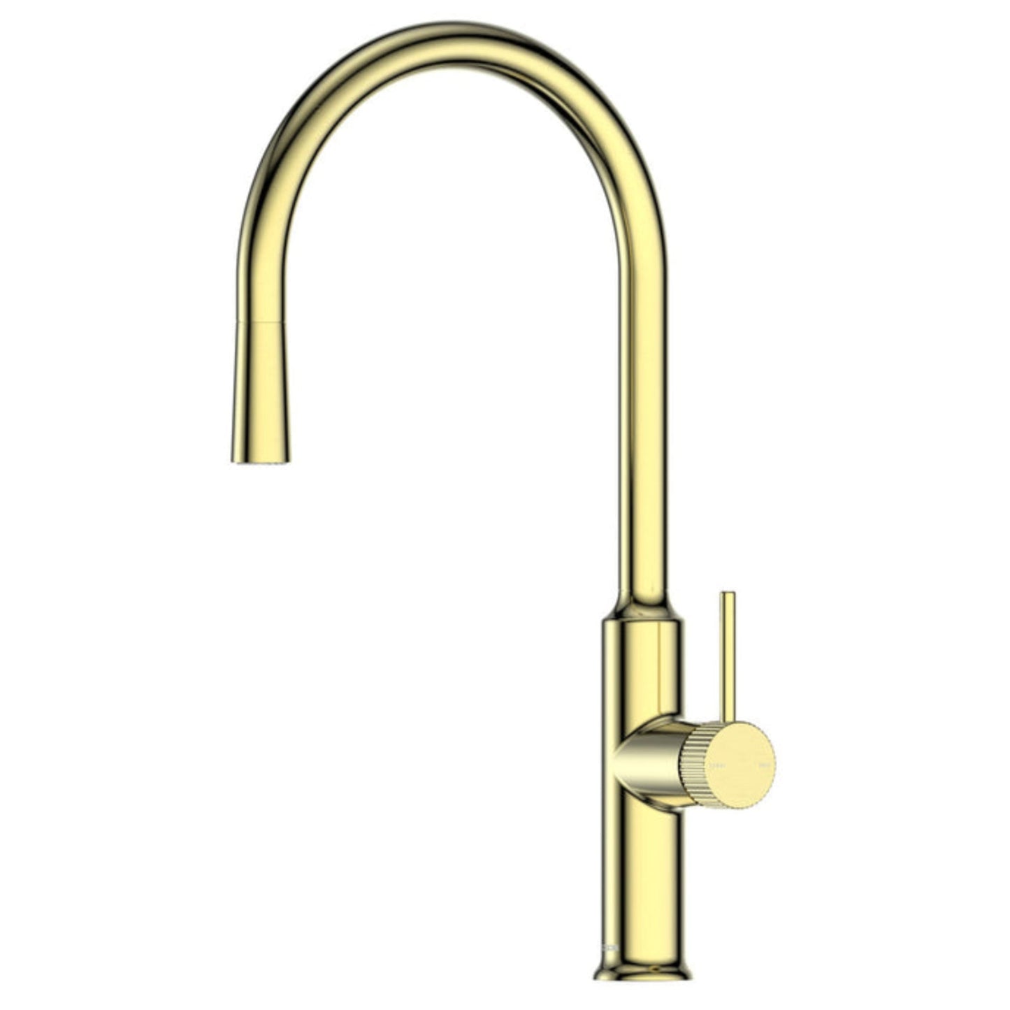 LINEARE BRUSHED BRASS PULL DOWN KITCHEN SINK MIXER