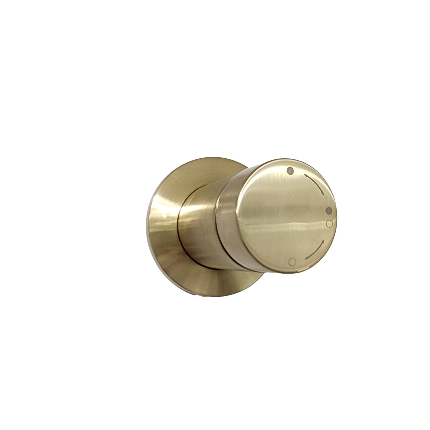 CODE NATURE SHOWER DIVERTER MIXER BRUSHED BRASS