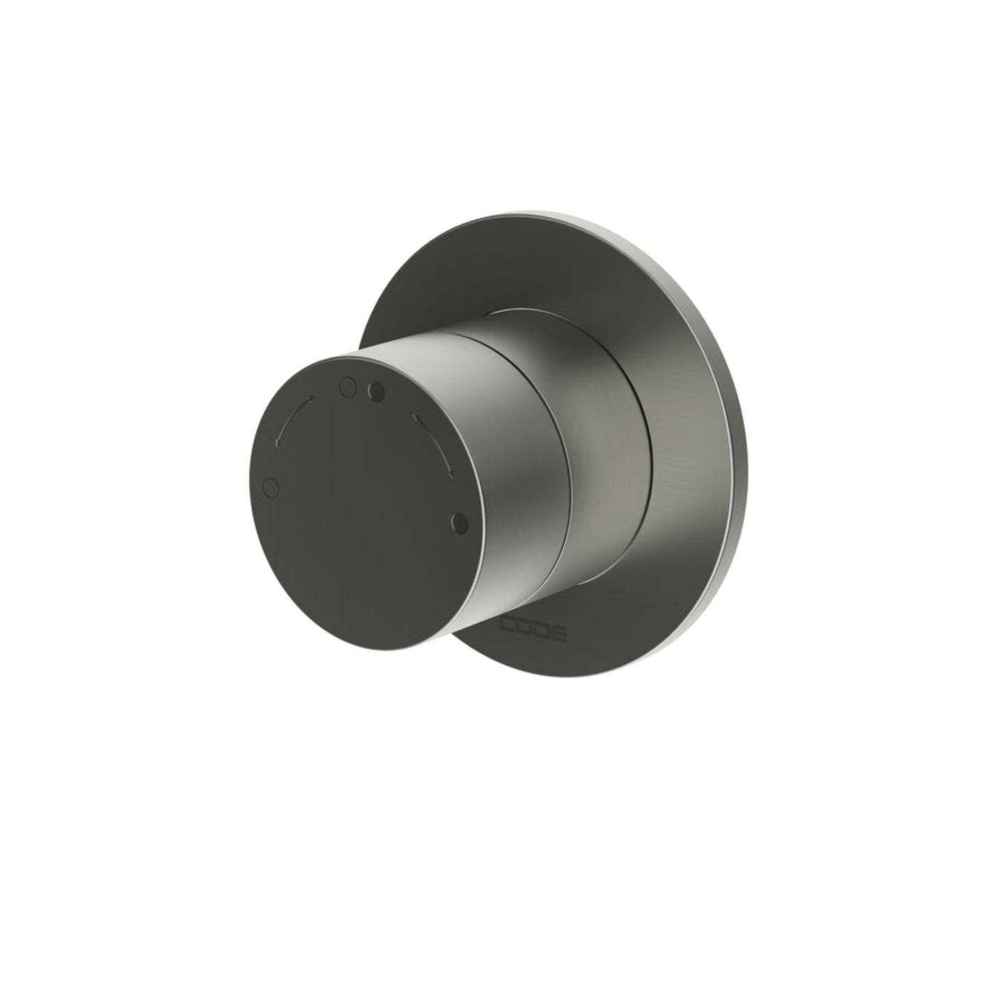 CODE NATURE SHOWER DIVERTER MIXER BRUSHED NICKEL