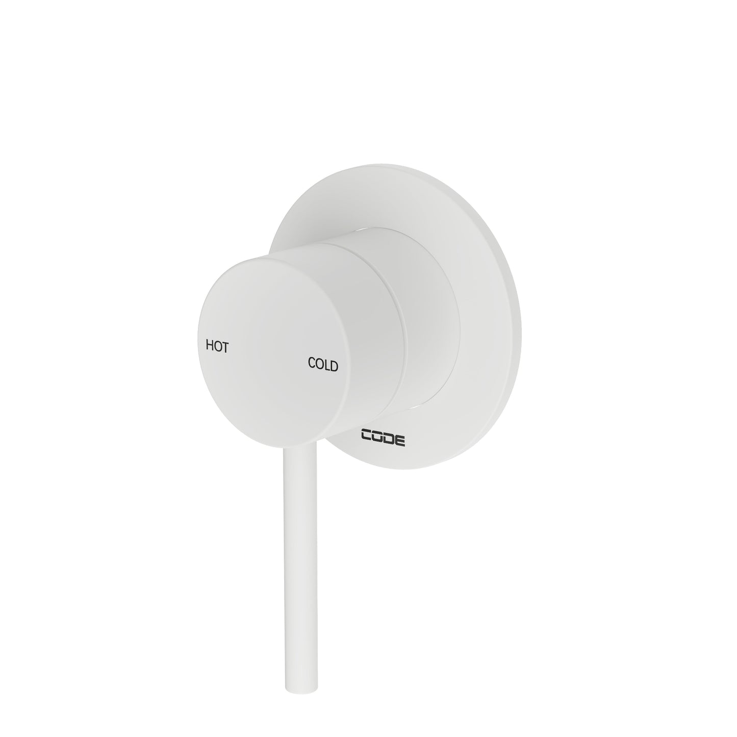 CODE NATURE SHOWER MIXER MATTE WHITE