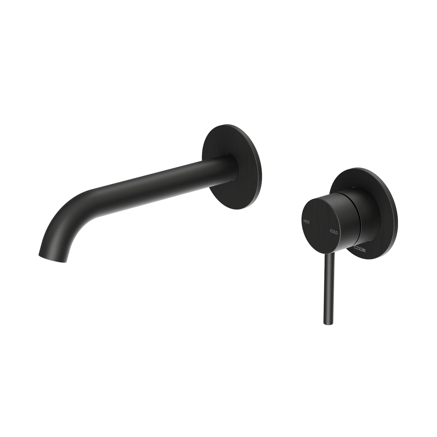 CODE NATURE WALL BASIN MIXER GUNMETAL
