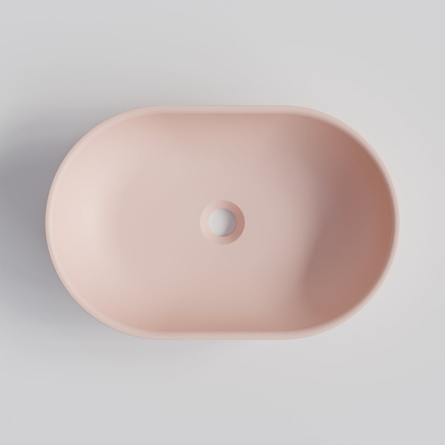 OVAL PINK VILLASTONE BATHROOM BASIN