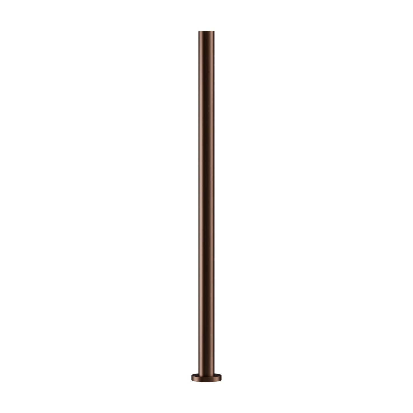 CODE PURE FREESTANDING HEATED TOWEL RAIL 1100MM AGED BRASS